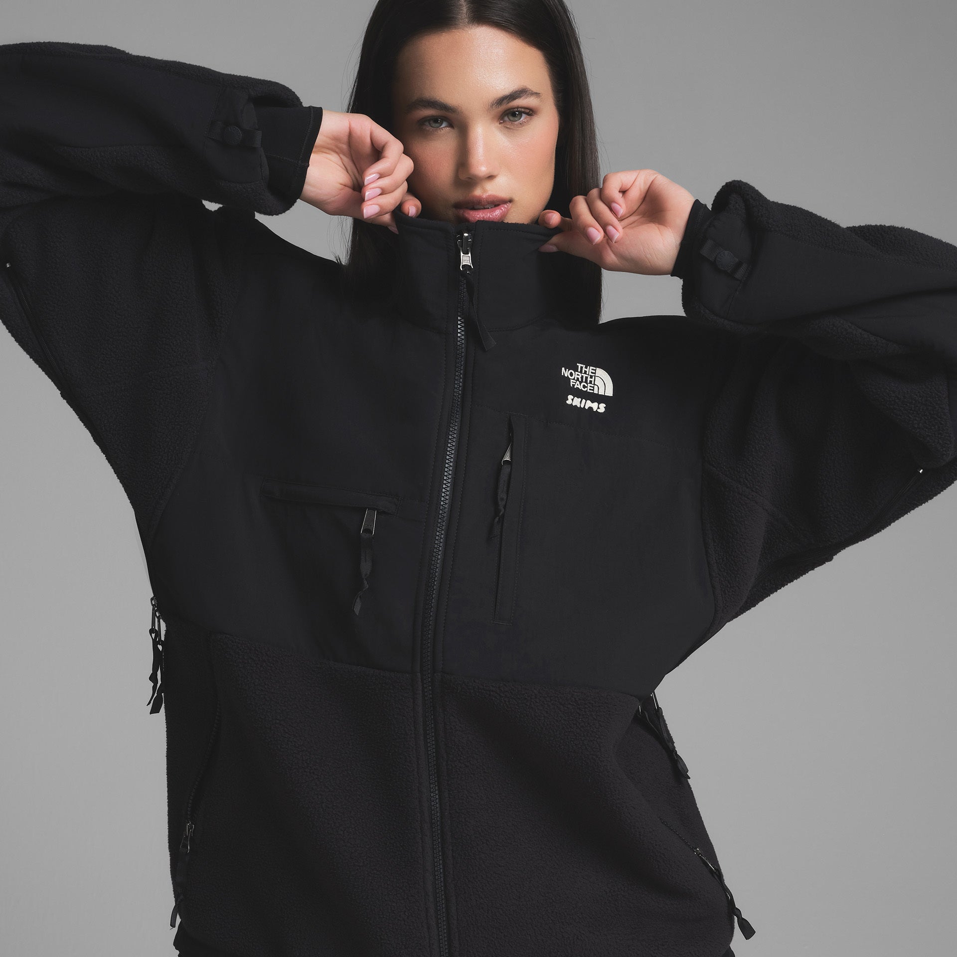 THE NORTH FACE X SKIMS 1995 RETRO DENALI FLEECE JACKET | ONYX
