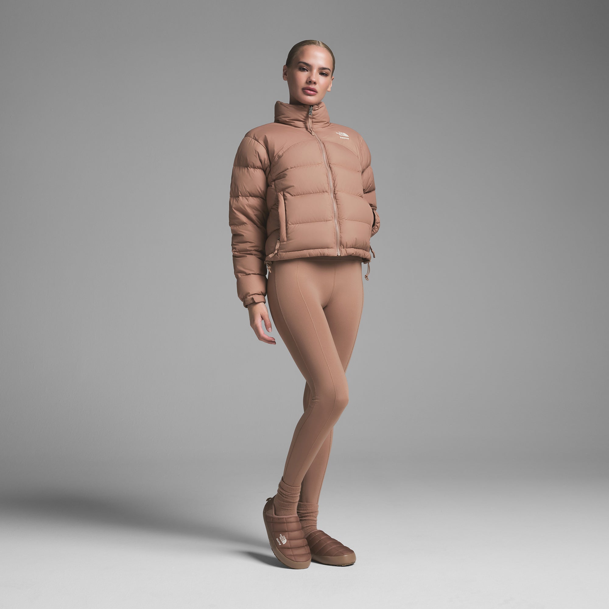 THE NORTH FACE X SKIMS THERMOBALL TRACTION MULES V | SIENNA - Image 2