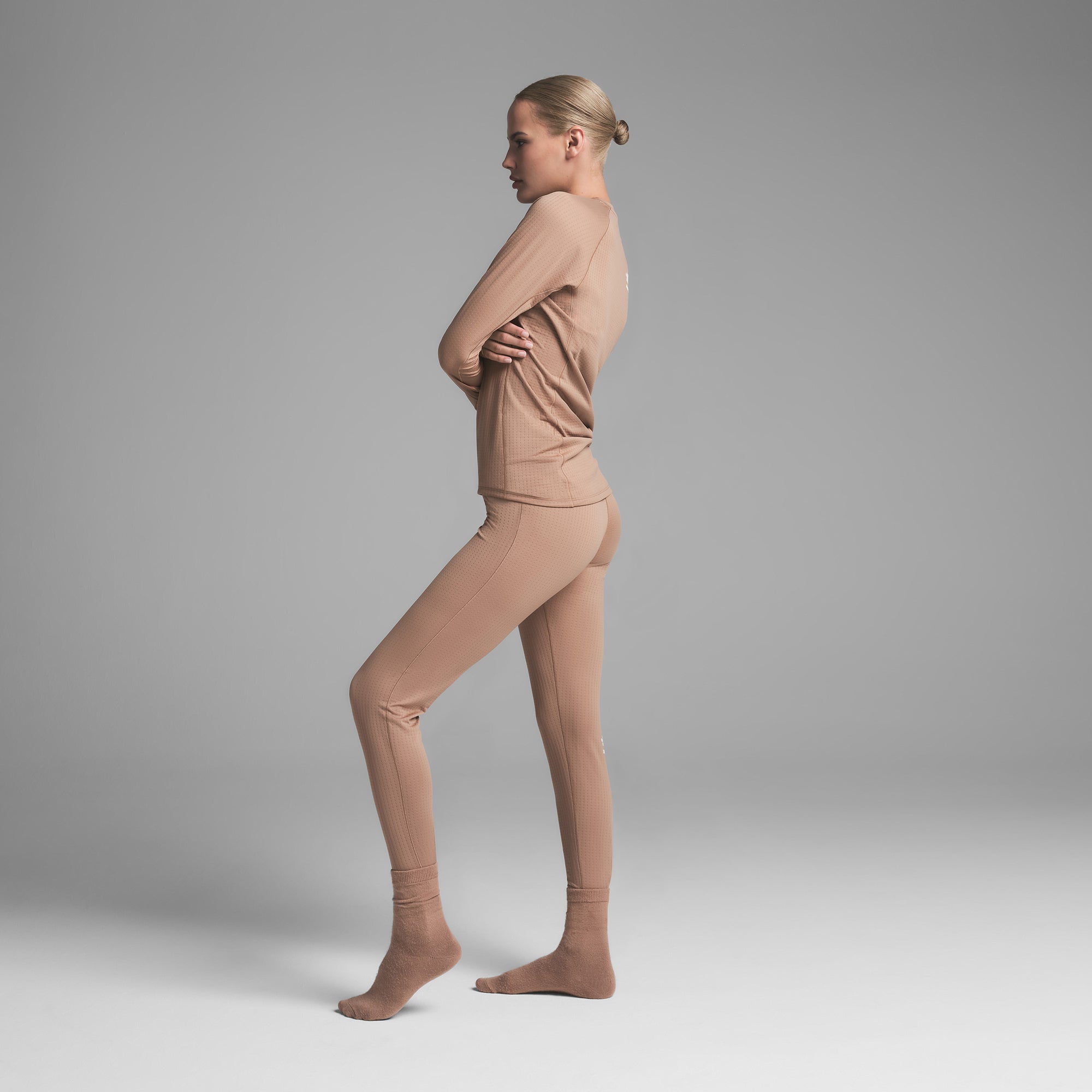 THE NORTH FACE X SKIMS DOTKNIT LEGGING | SIENNA - Image 3
