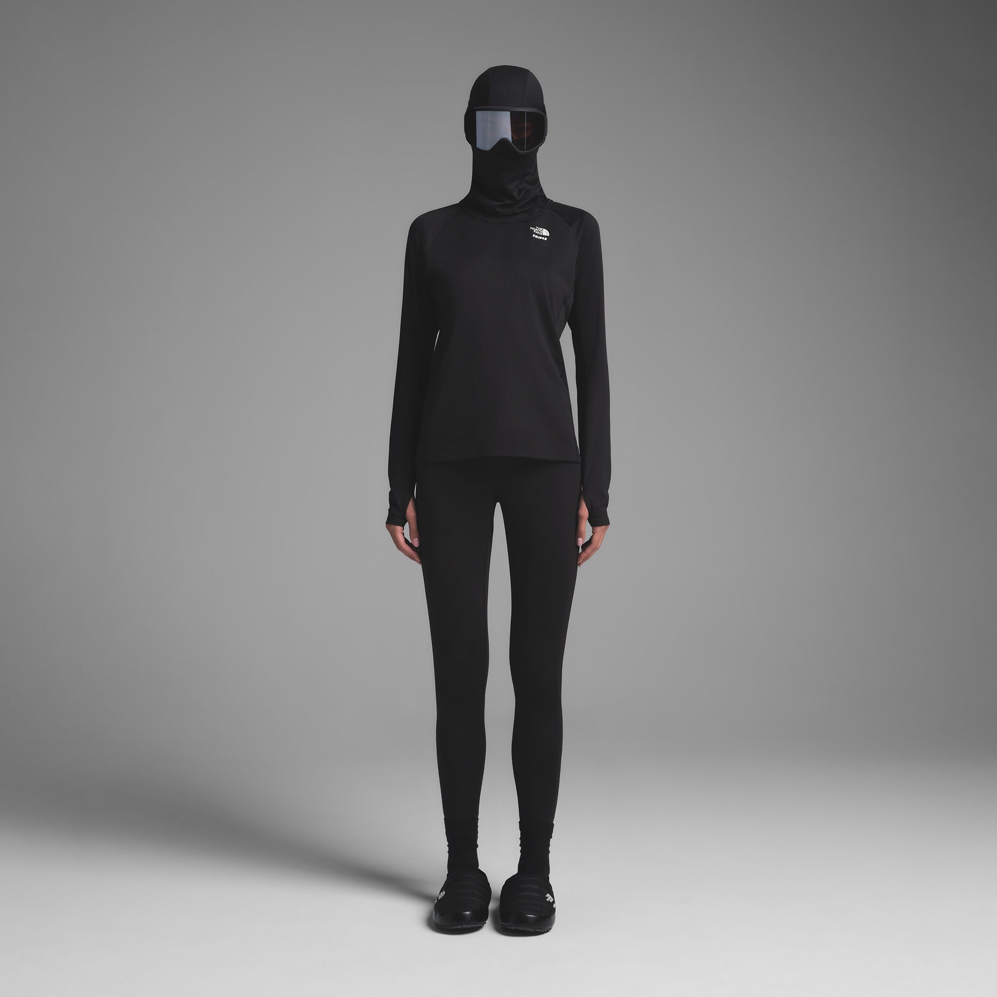 THE NORTH FACE X SKIMS DOTKNIT BALACLAVA | ONYX - Image 2