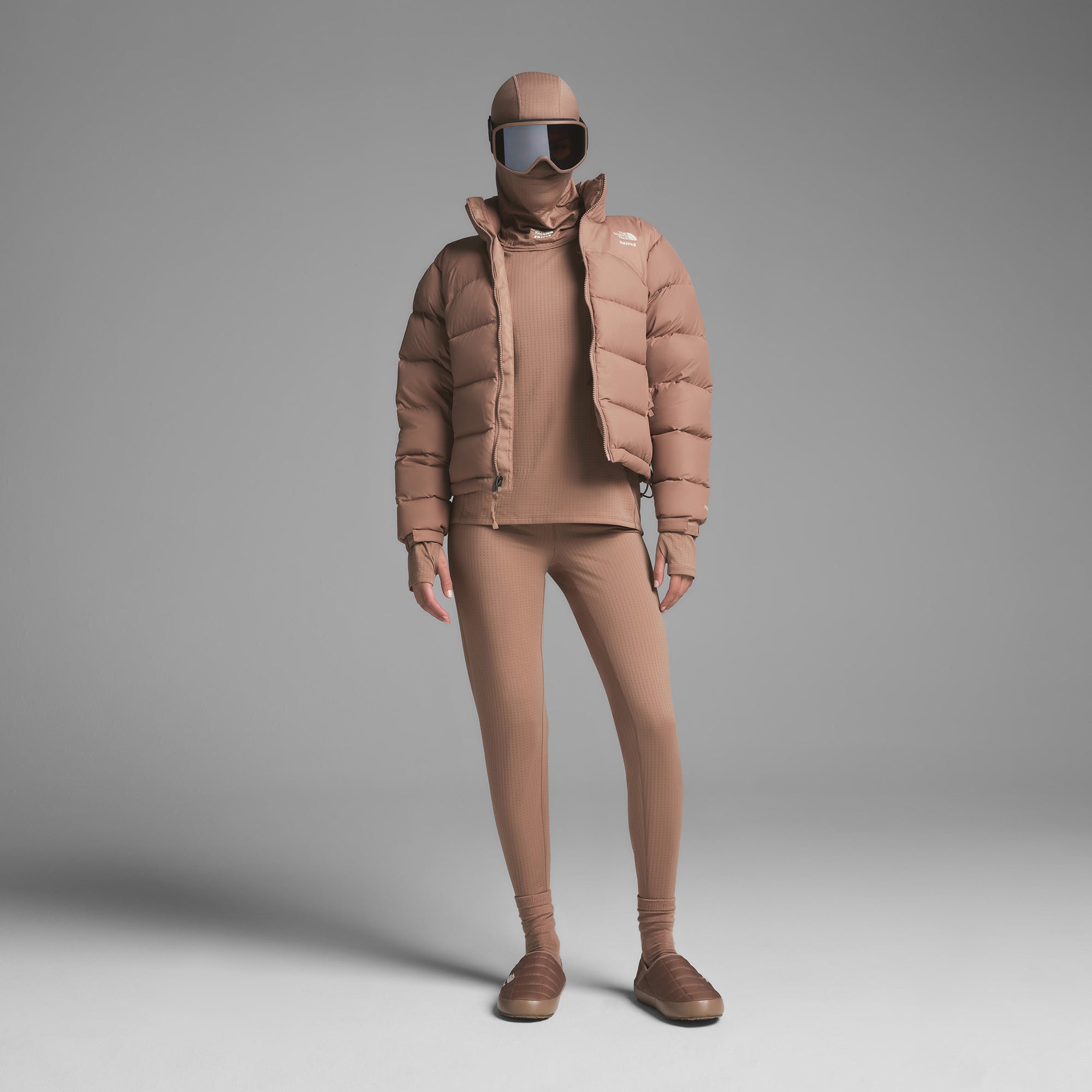 THE NORTH FACE X SKIMS DOTKNIT BALACLAVA | SIENNA