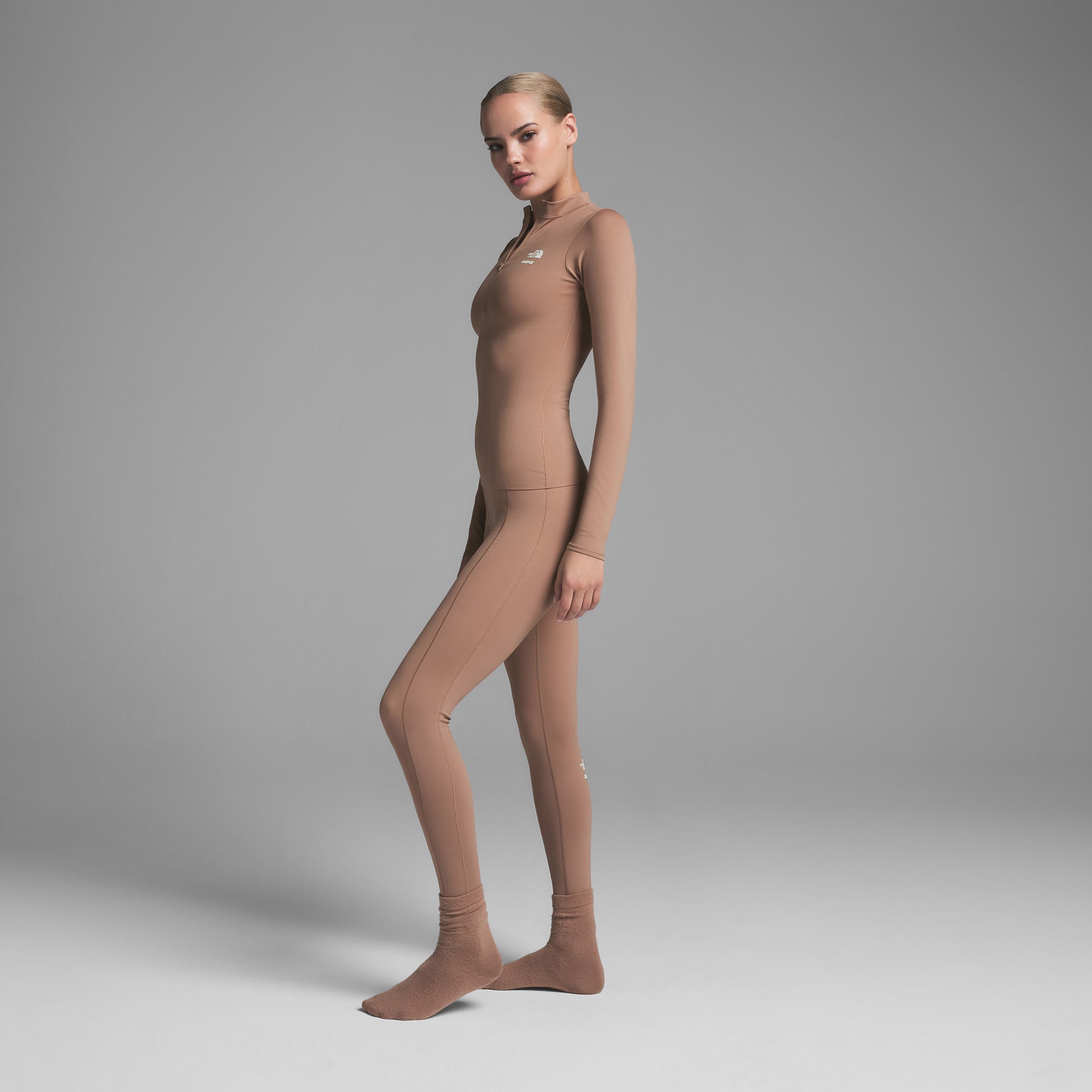 THE NORTH FACE X SKIMS REFINA LONG SLEEVE TOP | SIENNA - Image 4