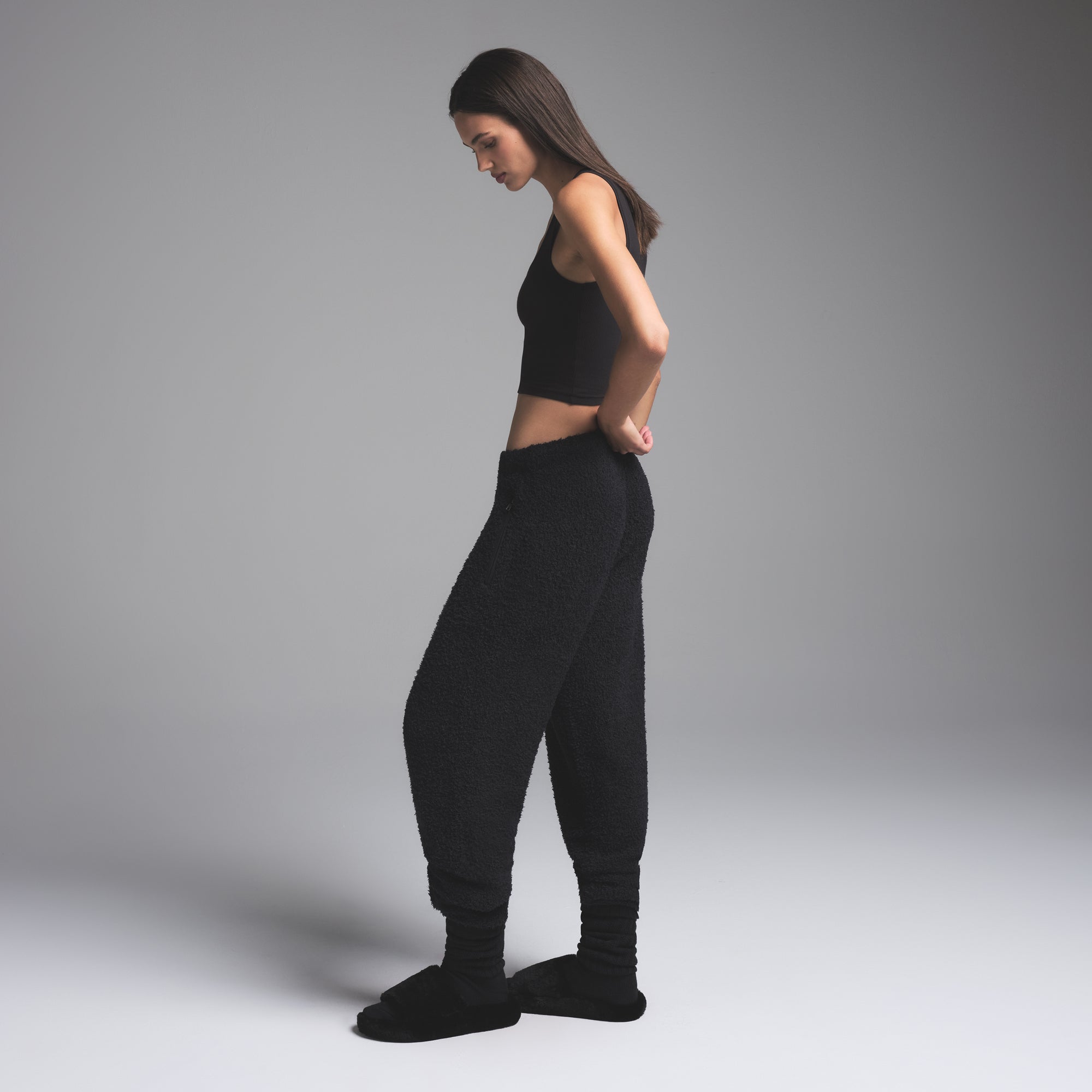 COZY KNIT UNISEX JOGGER | ONYX - Image 2