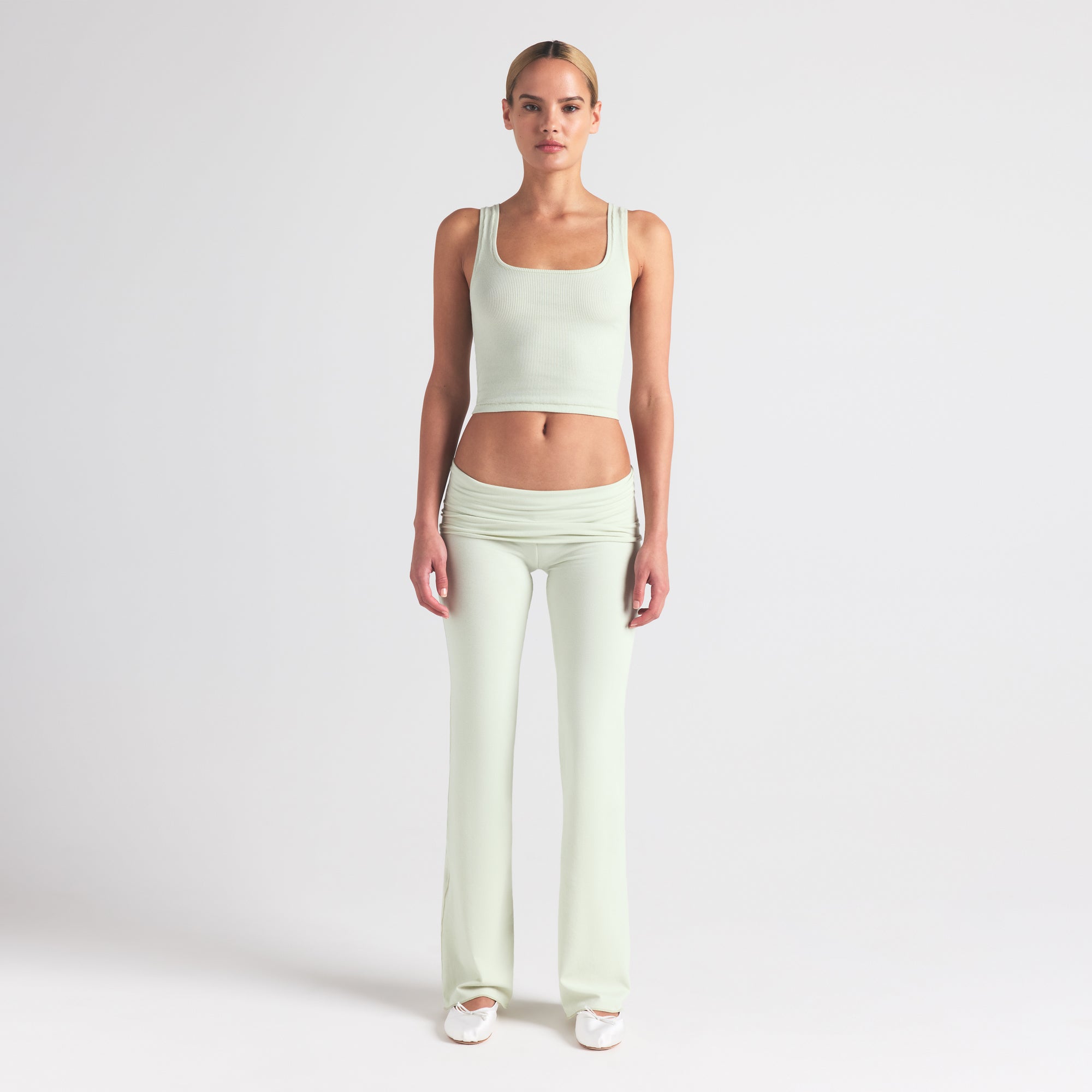 COTTON RIB TANK | SPEARMINT - Image 2