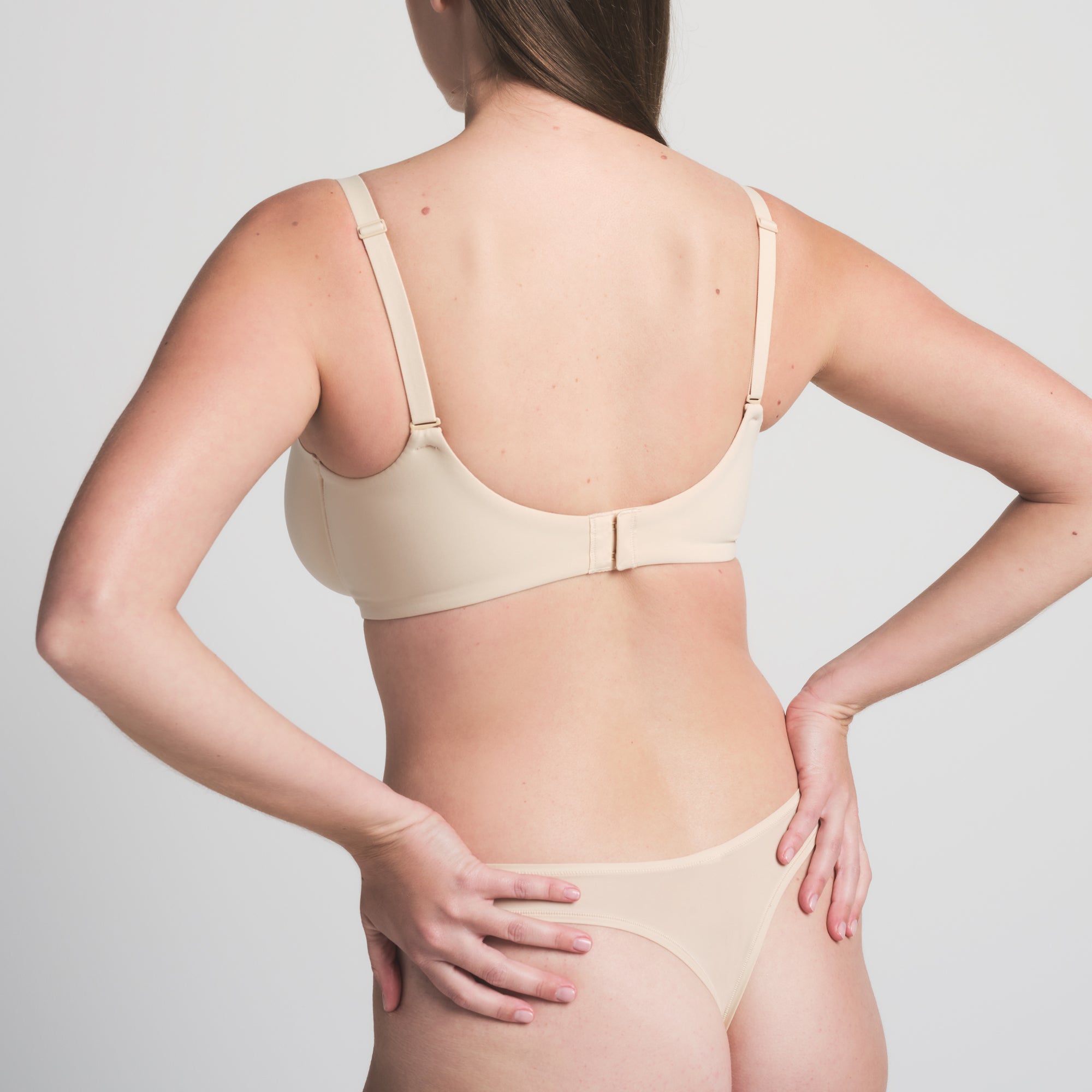 FITS EVERYBODY UNLINED DEMI BRA | SAND - Image 3