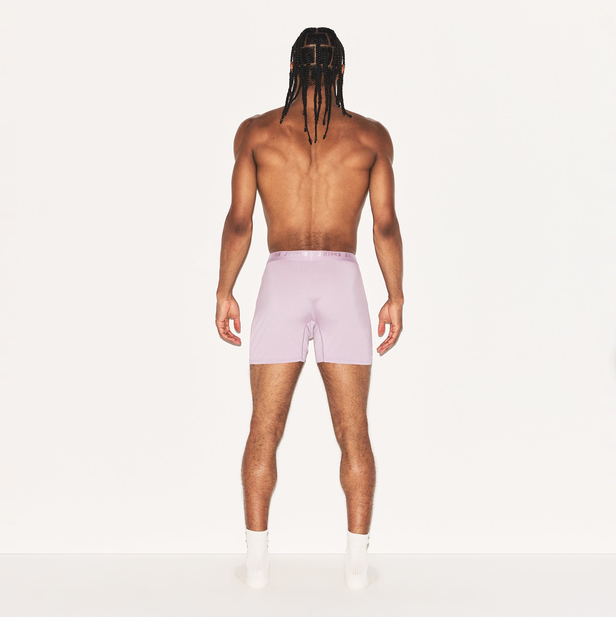 SKIMS STRETCH MENS KNIT BOXER 3-PACK | MELROSE MULTI - Image 6