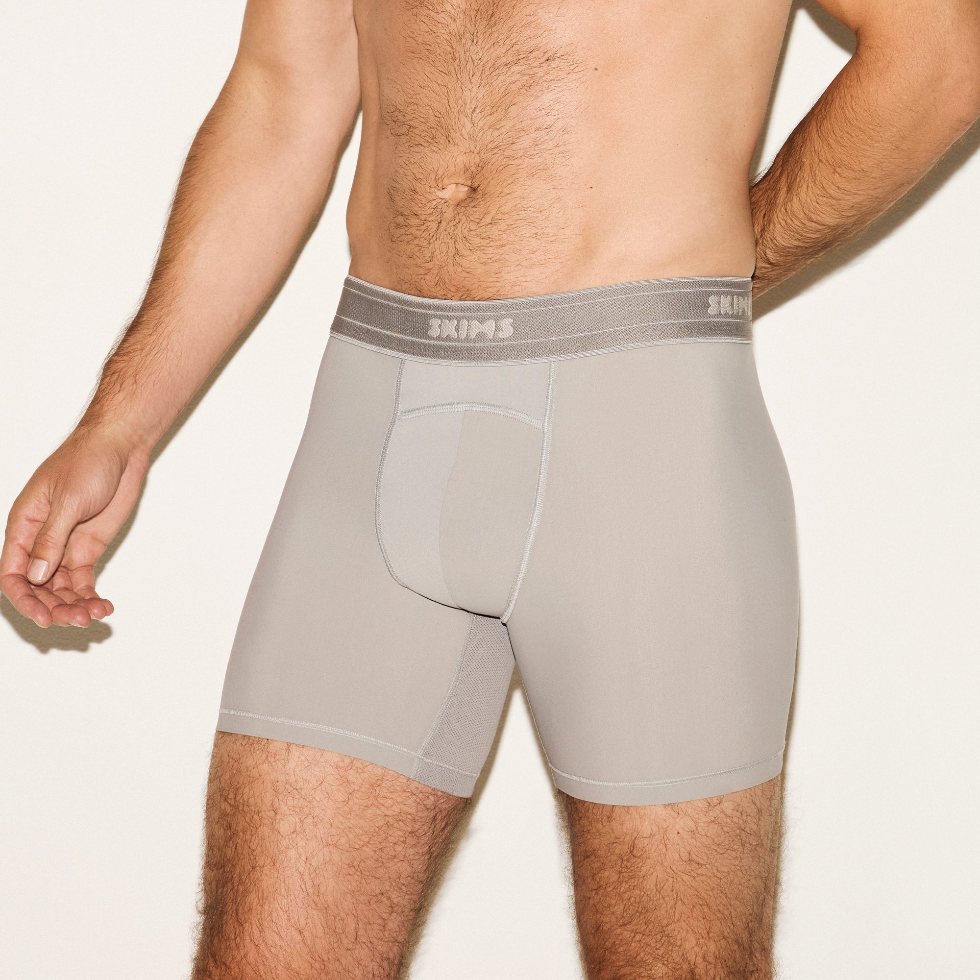 SKIMS SPORT MENS 5" BOXER BRIEF 3-PACK | NAVY SMOKE MULTI - Image 4