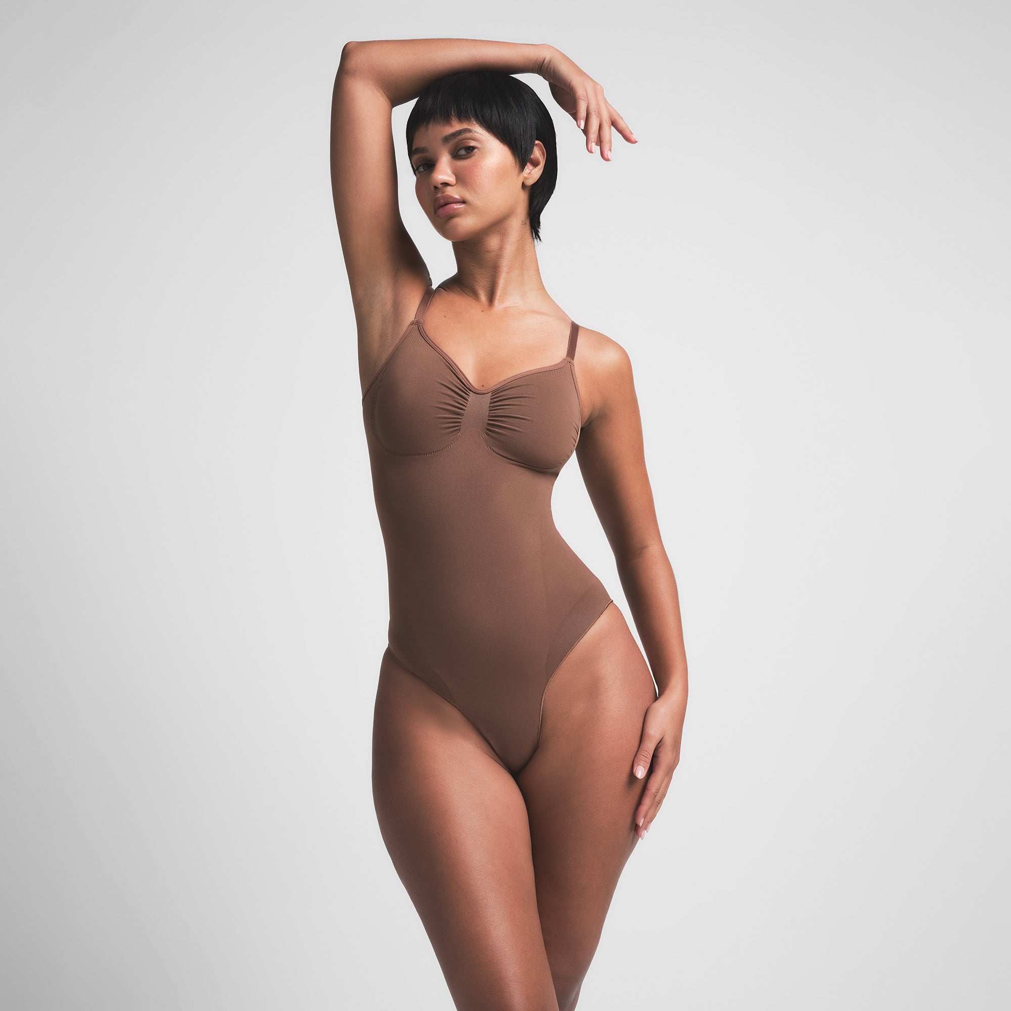 SEAMLESS SCULPT BRIEF BODYSUIT | JASPER