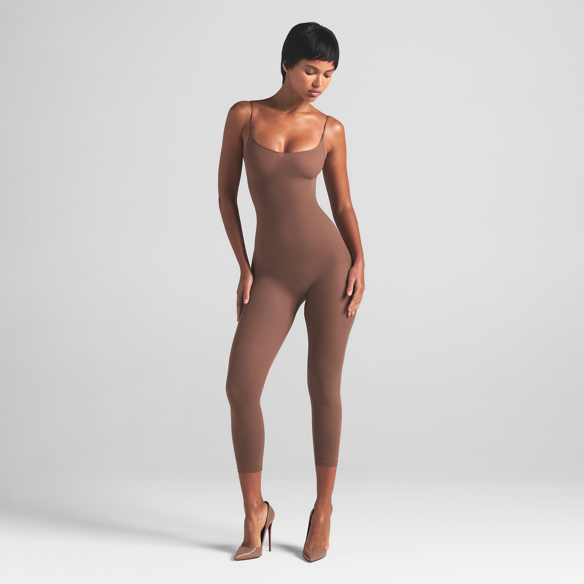 SHEER SEAMLESS CATSUIT | JASPER
