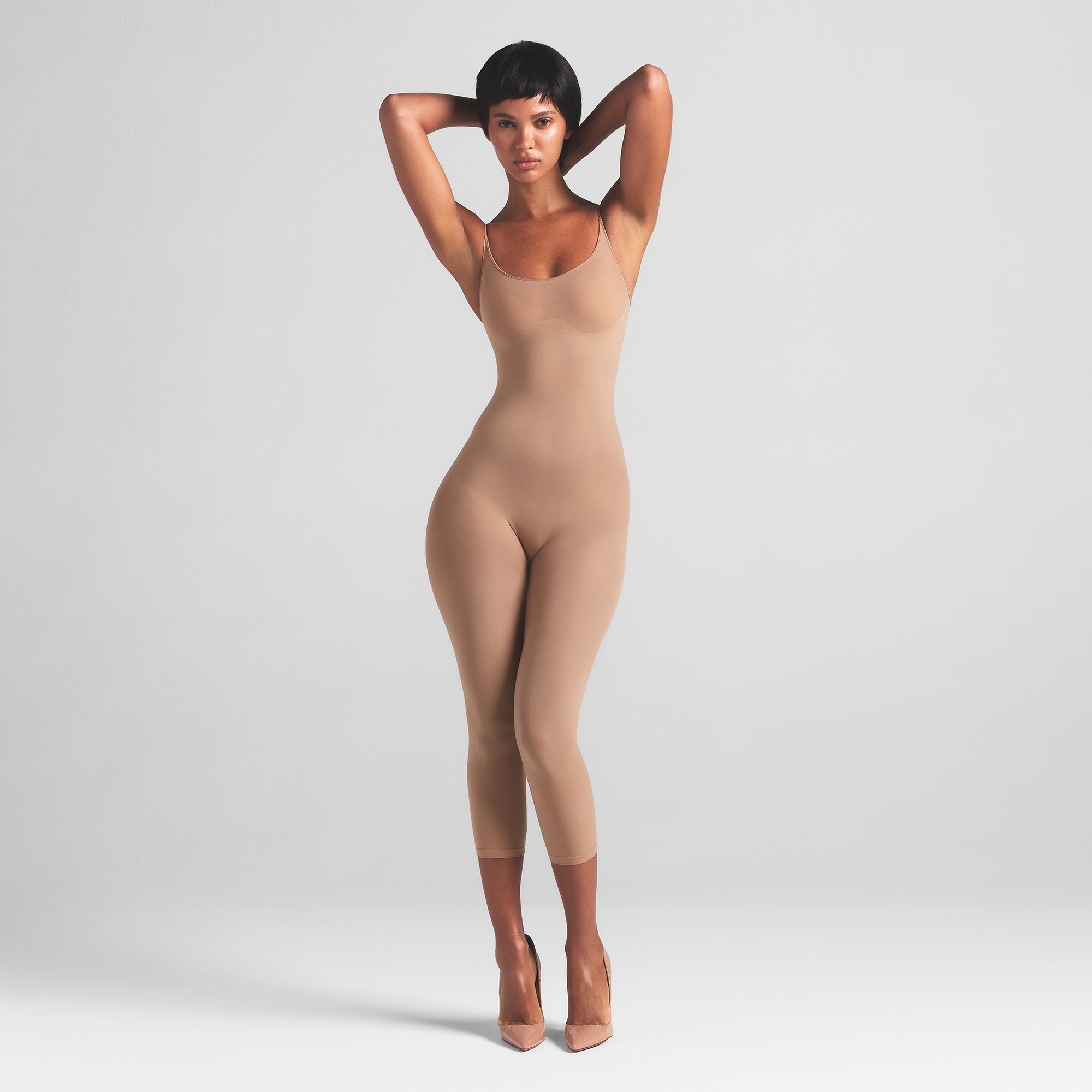 SHEER SEAMLESS CATSUIT | SIENNA