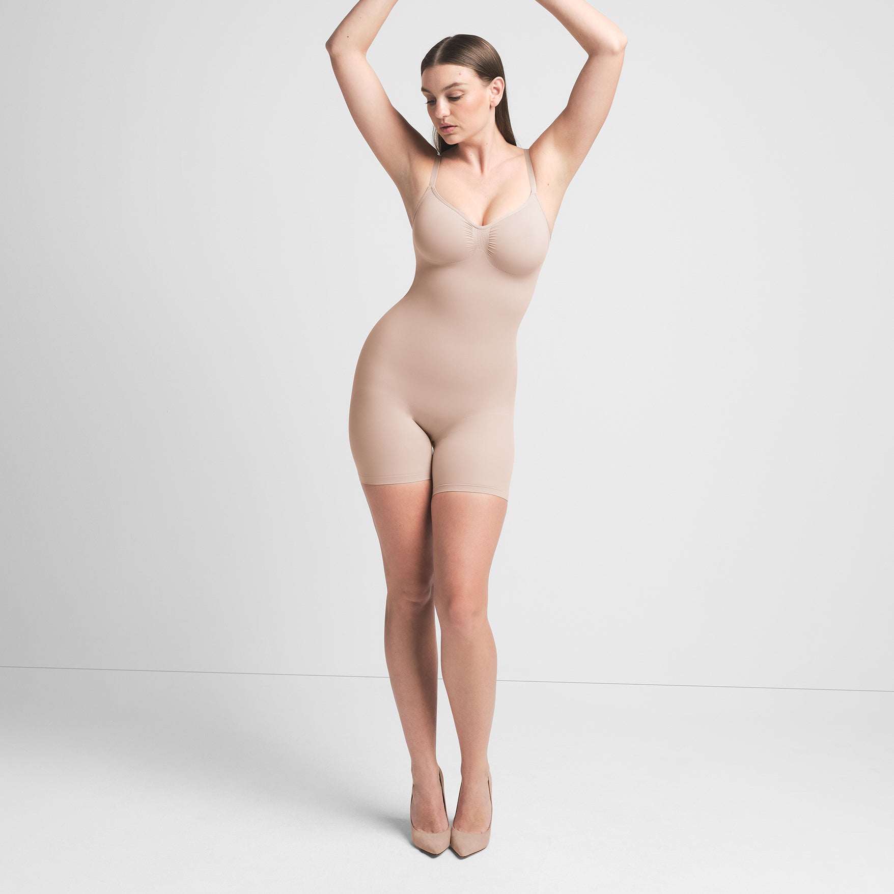 SEAMLESS SCULPT MID THIGH BODYSUIT | MICA - Image 2