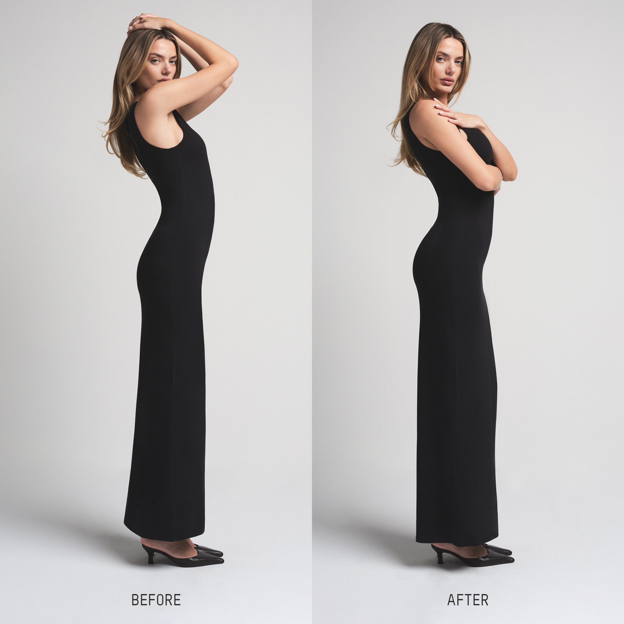 SKIMS BODY BUTT ENHANCING OPEN BUST PADDED BODYSUIT | COCOA - Image 5