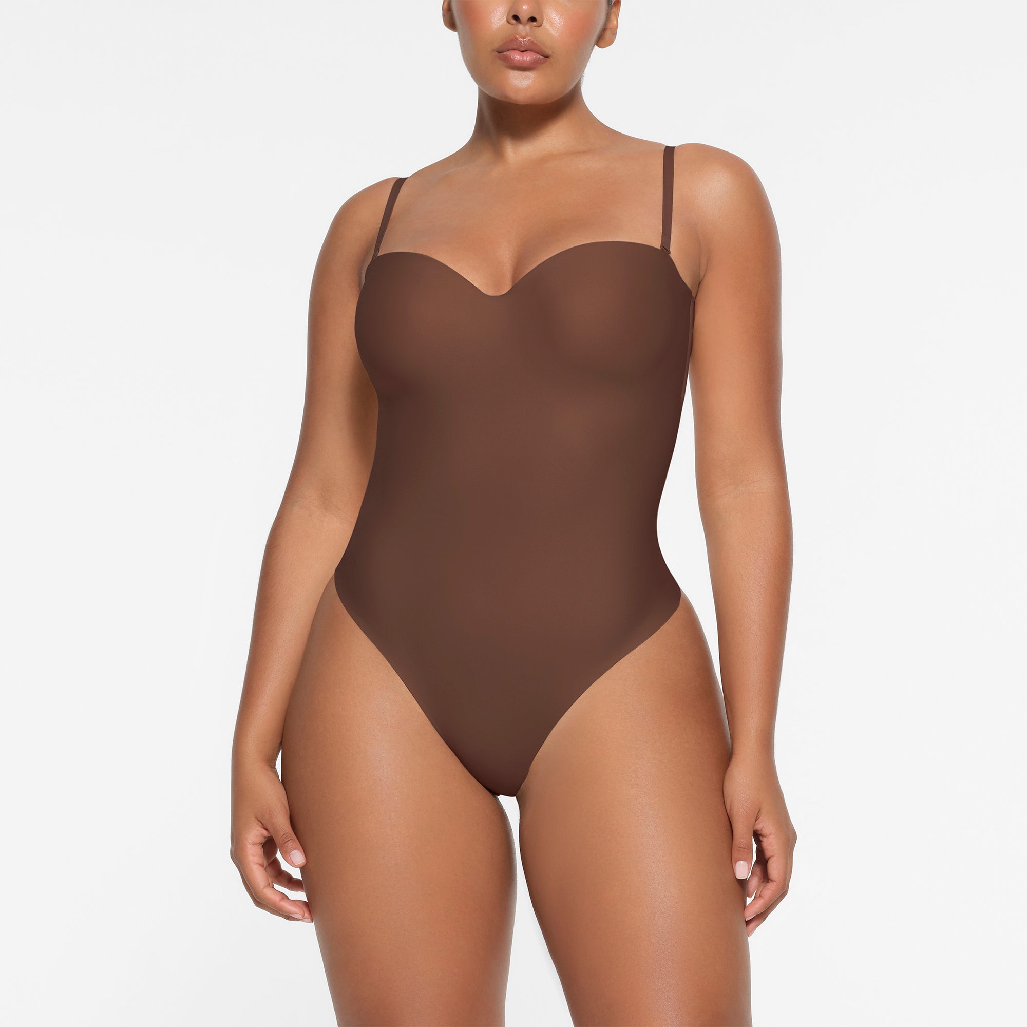 SKIMS BODY UNDERWIRE THONG BODYSUIT | JASPER