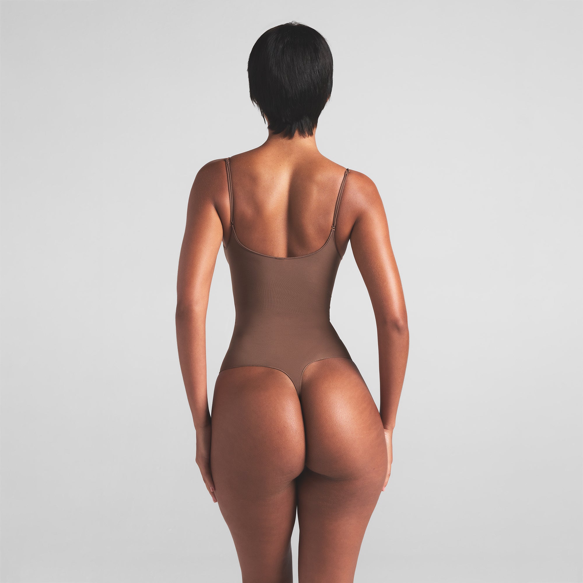SHEER SEAMLESS THONG BODYSUIT | JASPER - Image 3