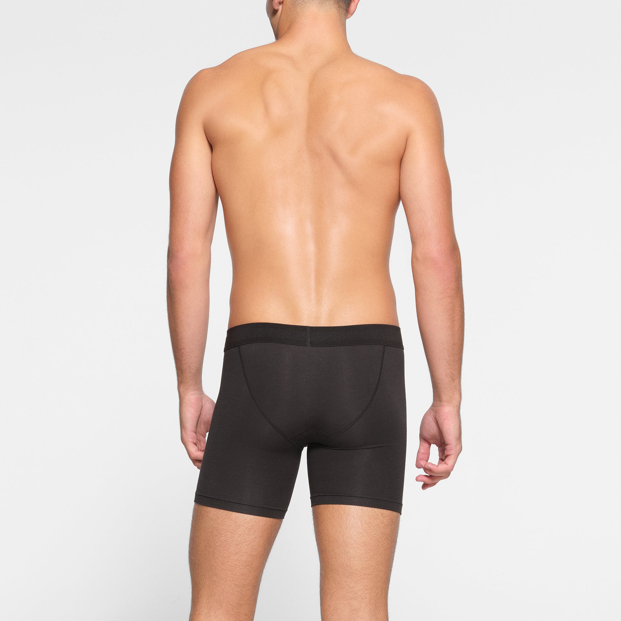 SKIMS COTTON MENS 5" BOXER BRIEF 3-PACK | ONYX - Image 3