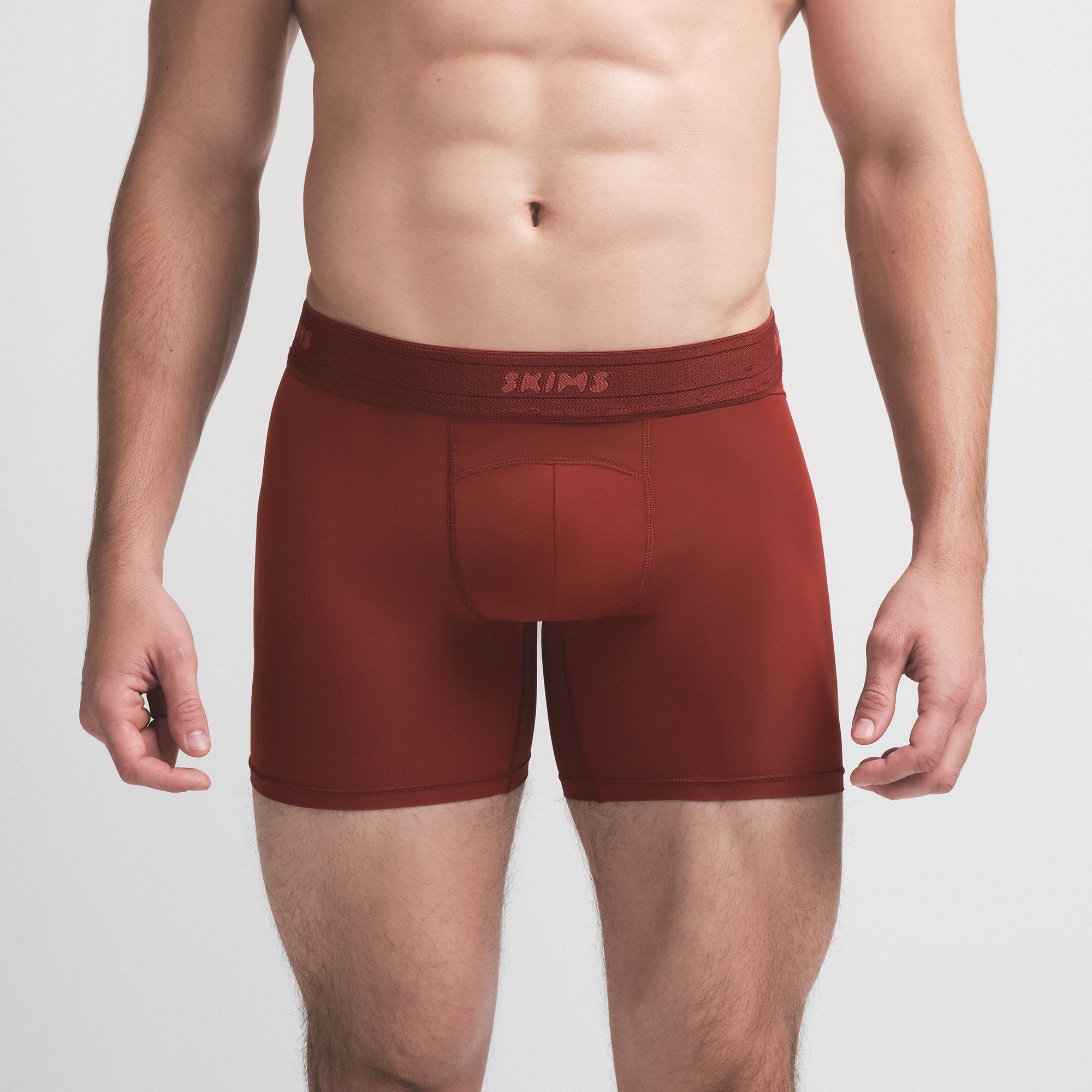 SKIMS SPORT MENS 5" BOXER BRIEF | SANGRIA - Image 2