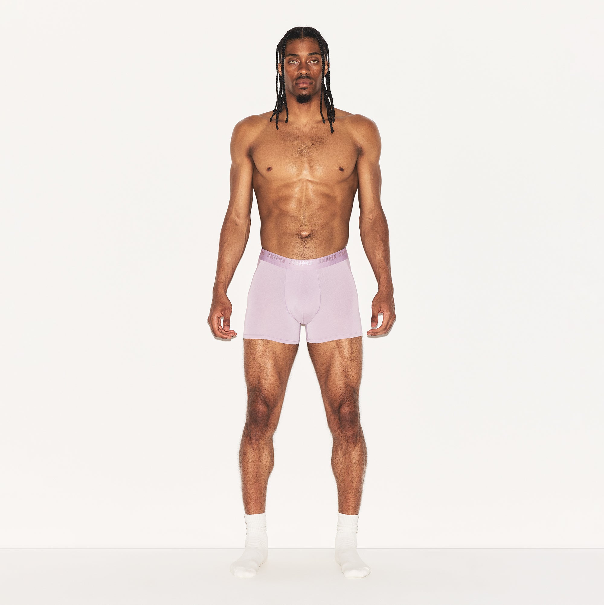 SKIMS STRETCH MENS 3" BOXER BRIEF 3-PACK  | MELROSE MULTI