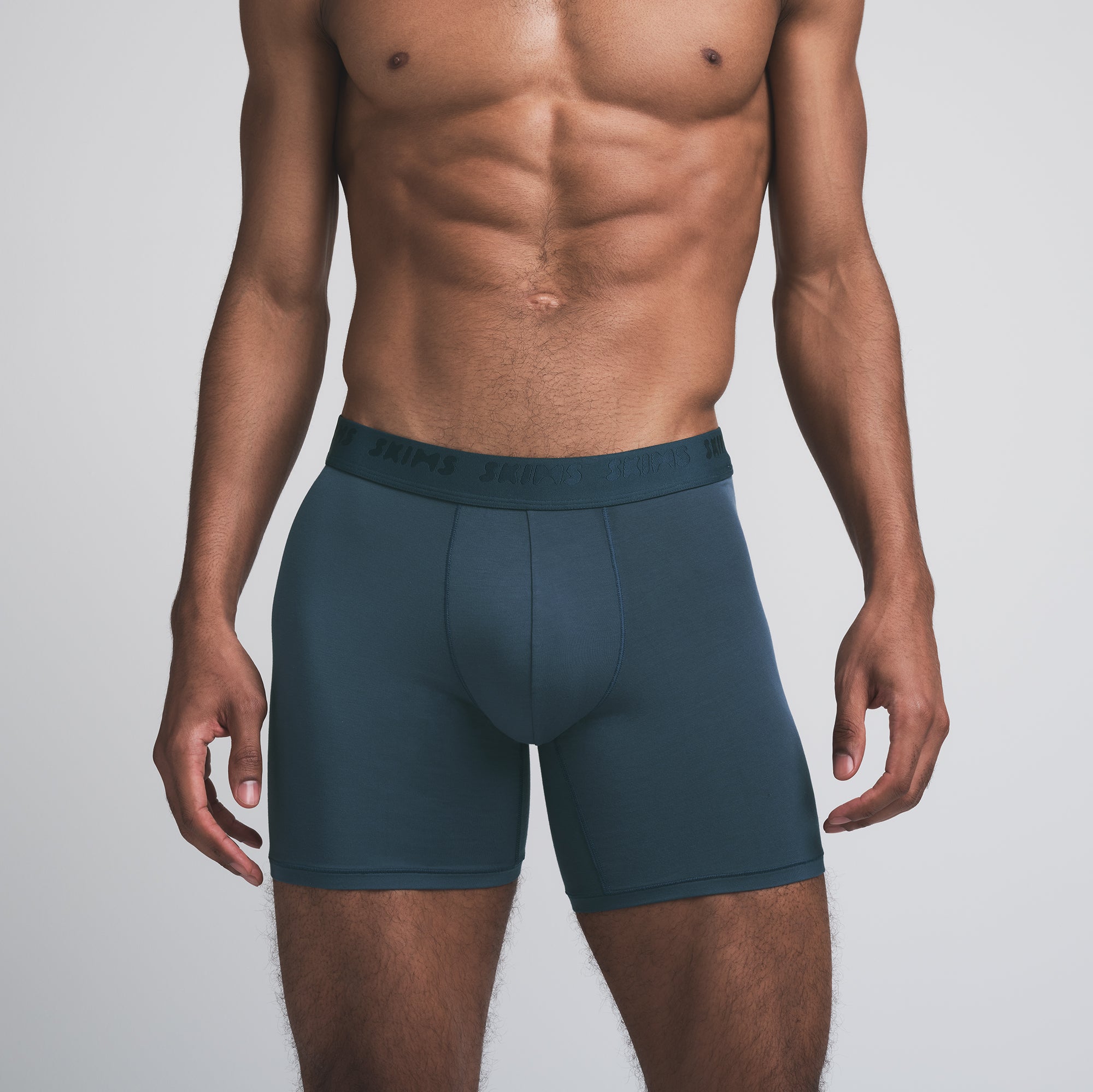 SKIMS STRETCH MENS 5" BOXER BRIEF 3-PACK | INDIGO MULTI - Image 3