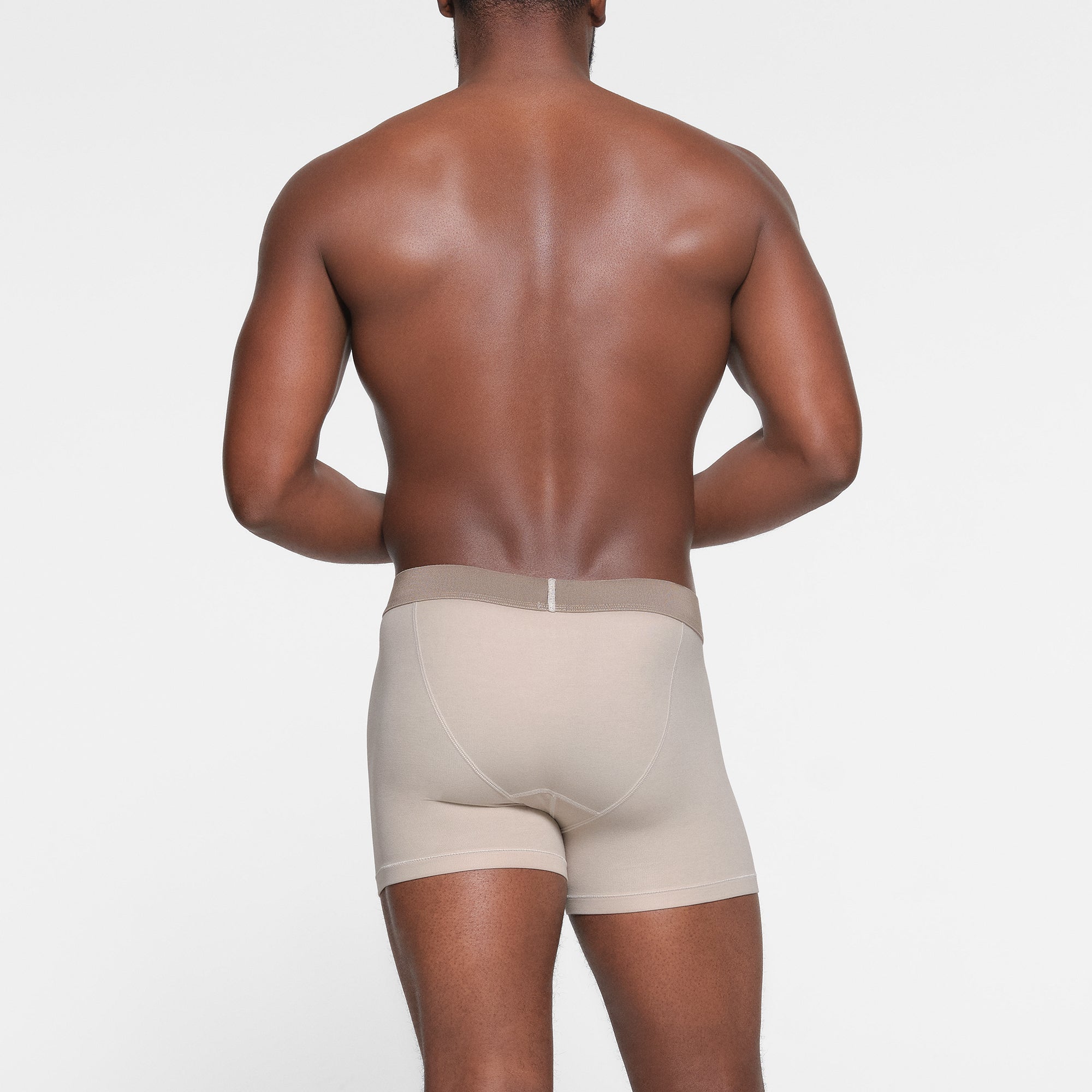 SKIMS COTTON MENS 3" BOXER BRIEF 3-PACK | STONE MULTI - Image 3