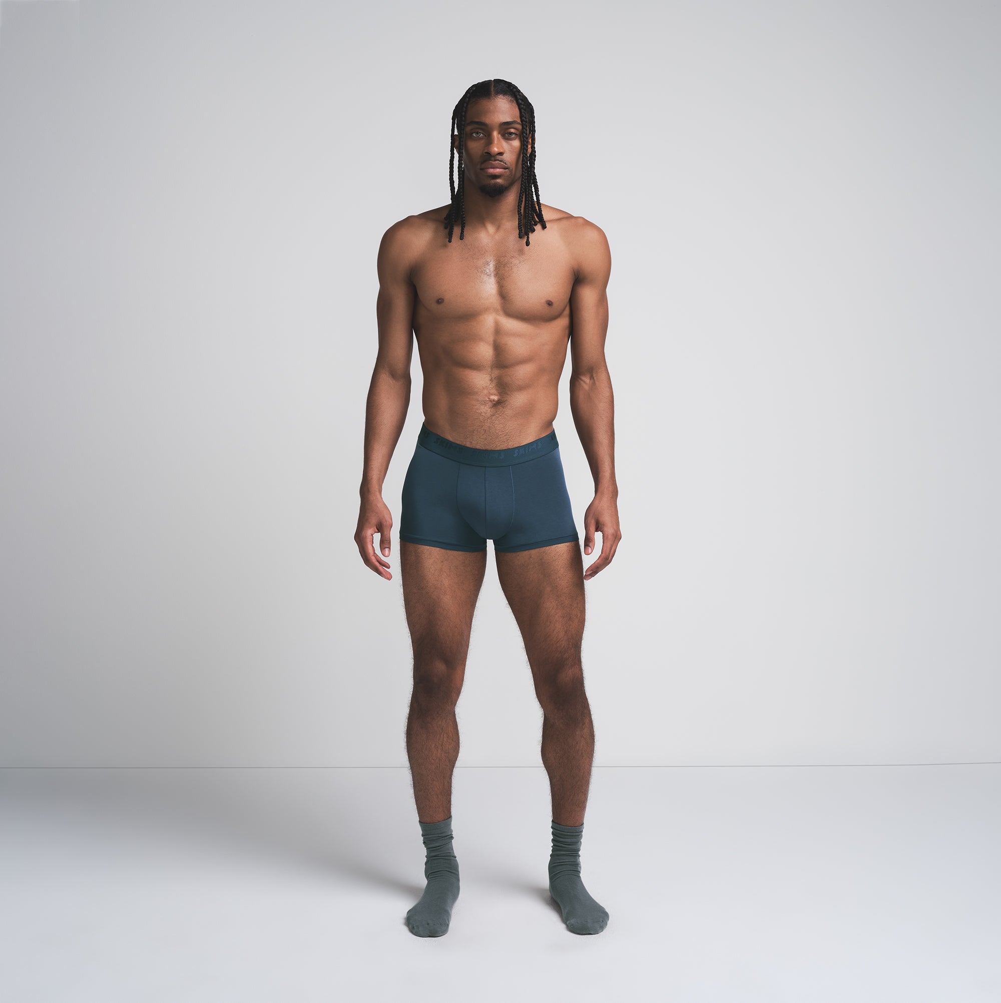 SKIMS STRETCH MENS TRUNK | INDIGO