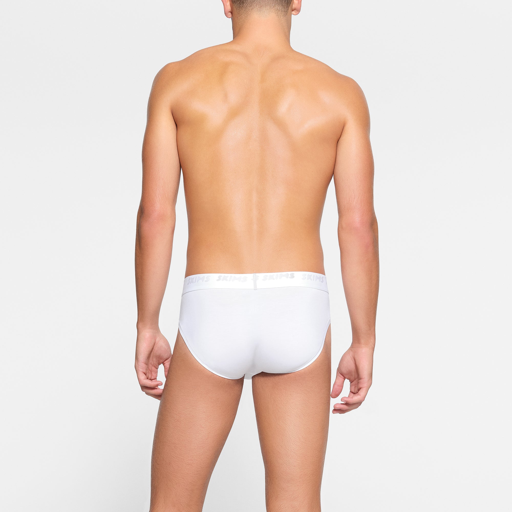 SKIMS STRETCH MENS BRIEF | CHALK - Image 3