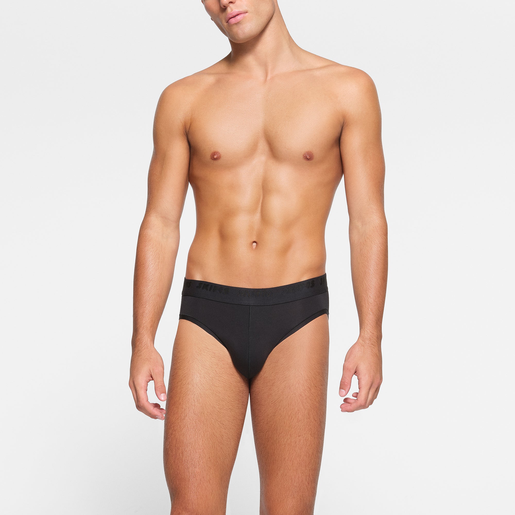 SKIMS STRETCH MENS BRIEF | OBSIDIAN