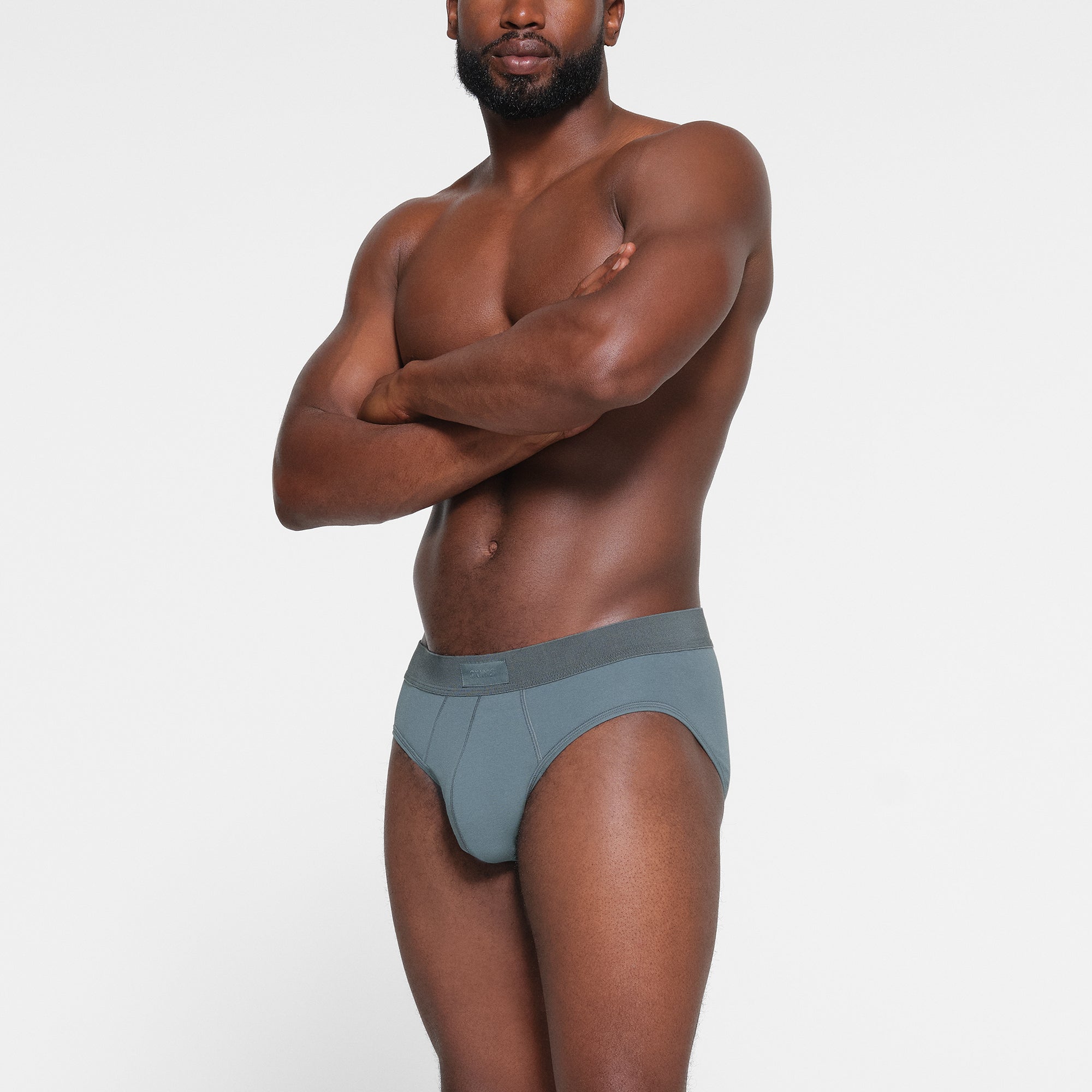 SKIMS COTTON MENS BRIEF | KYANITE