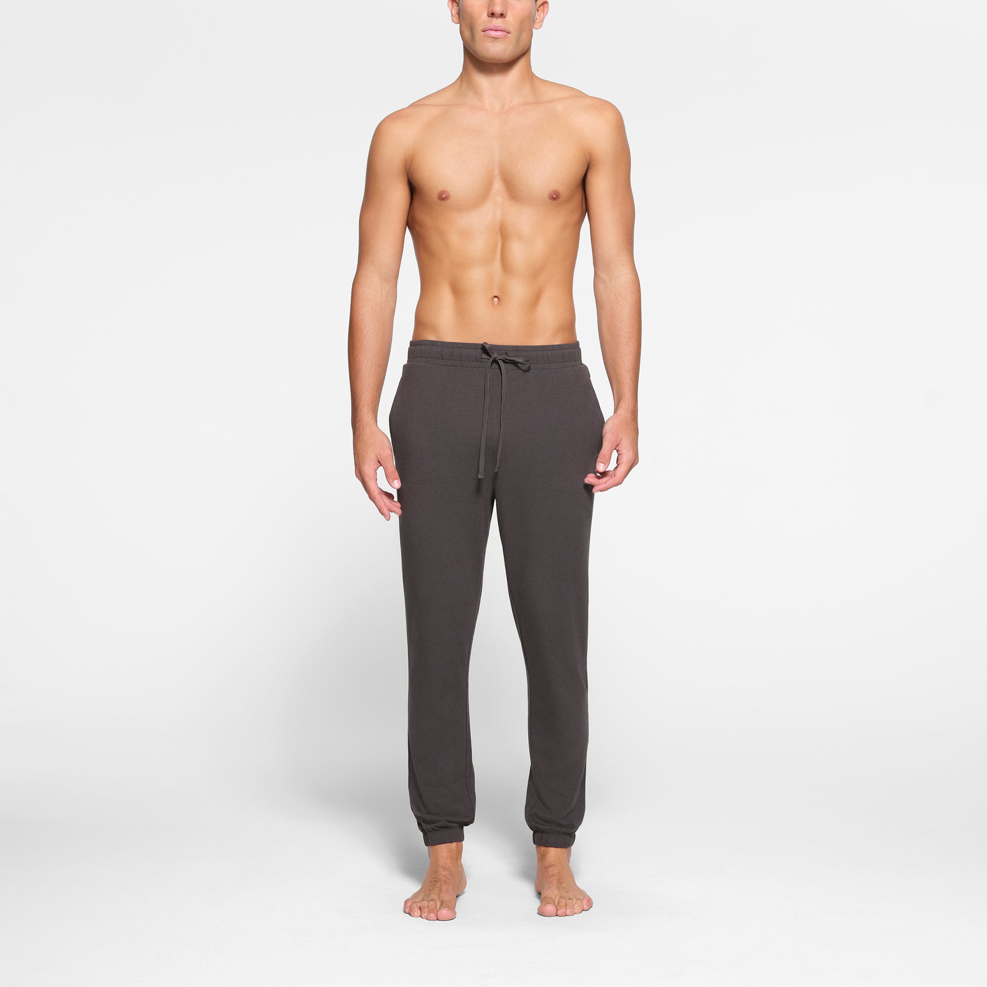 JERSEY LOUNGE MENS JOGGER | ASH