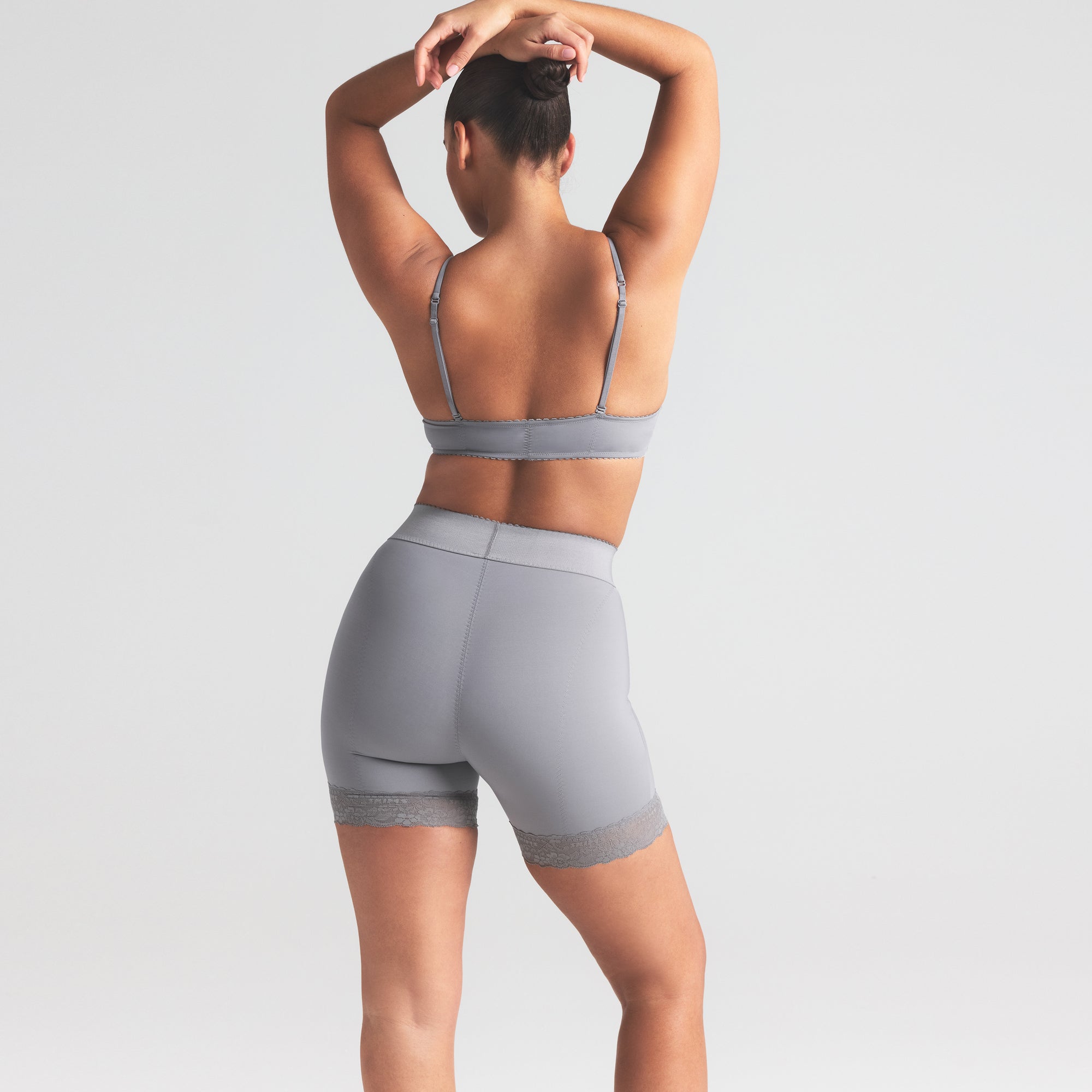 VINTAGE SHAPEWEAR MID THIGH SHORT | SHADOW - Image 2