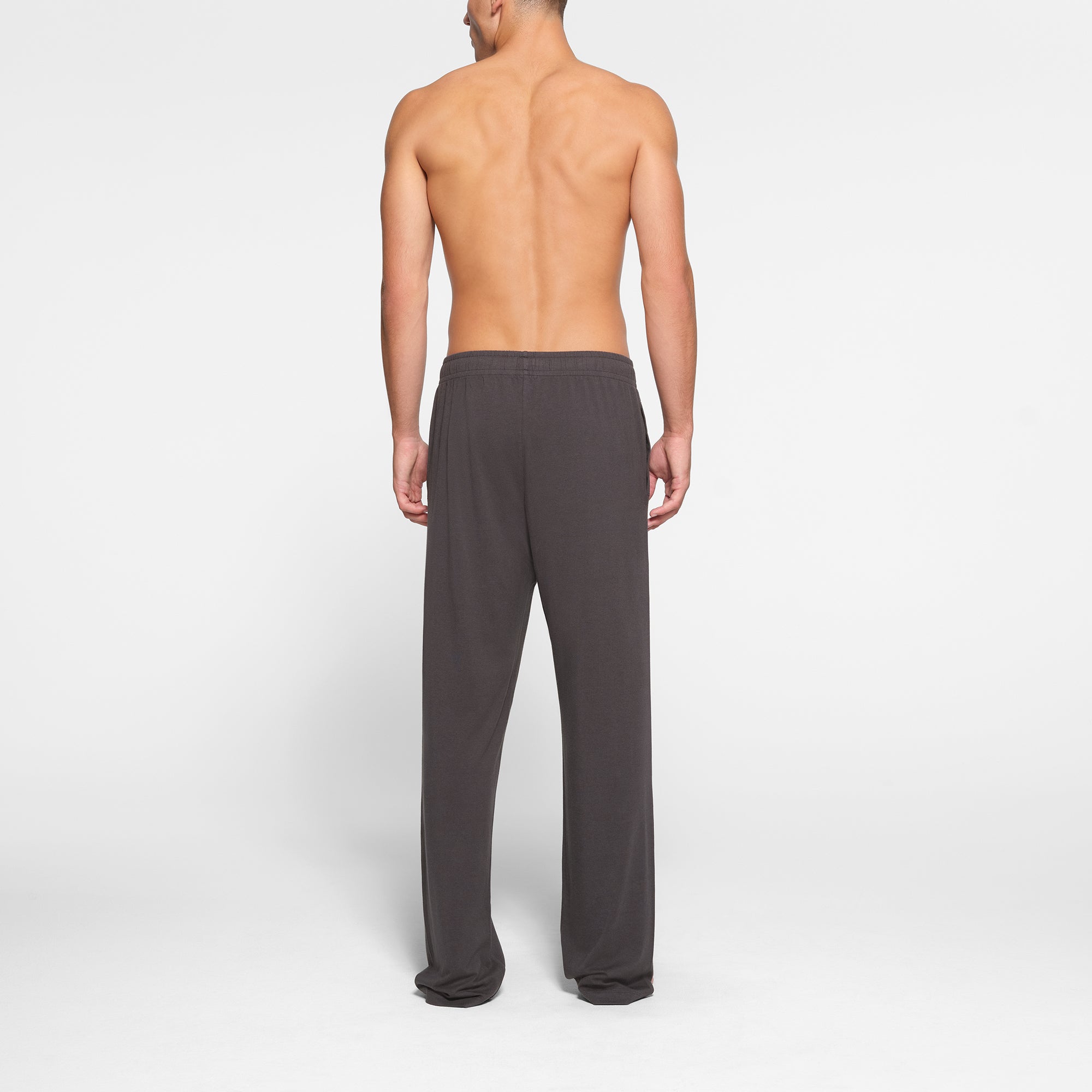 JERSEY LOUNGE MENS RELAXED STRAIGHT LEG PANT | ASH - Image 3