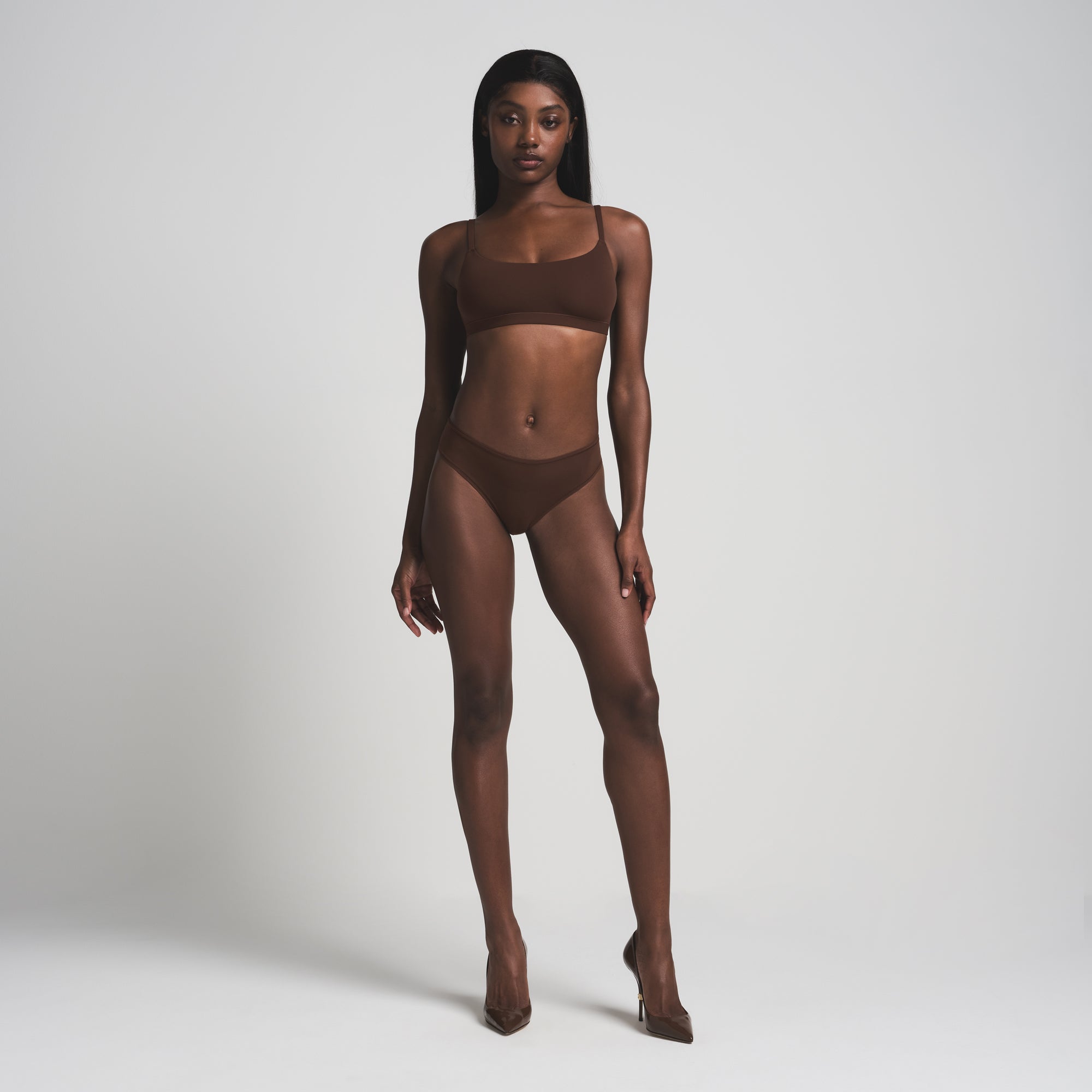 FITS EVERYBODY SCOOP BRALETTE | COCOA