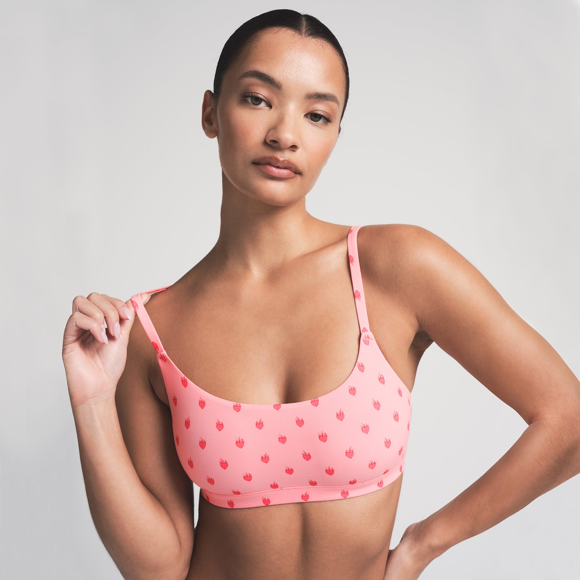 FITS EVERYBODY SCOOP BRALETTE 2-PACK | FLAMINGO AND FLAME HEART - Image 3