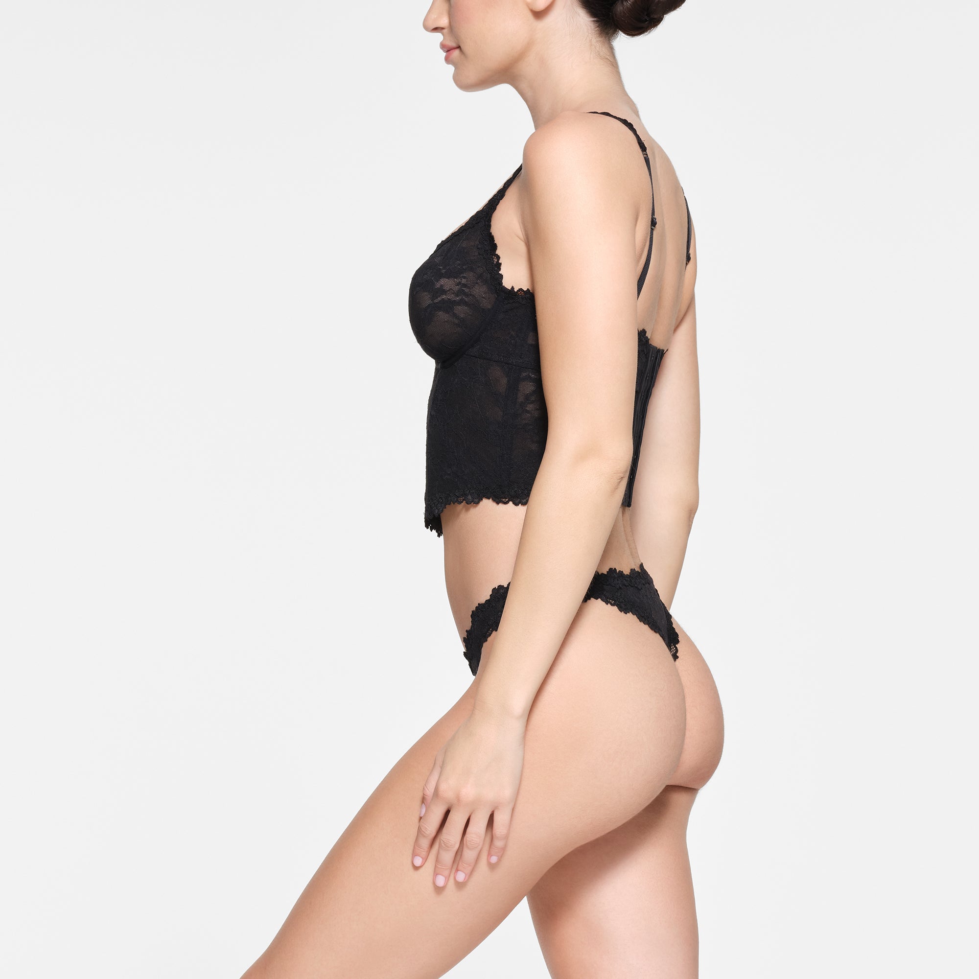 STRETCH LACE CORSET | ONYX - Image 2