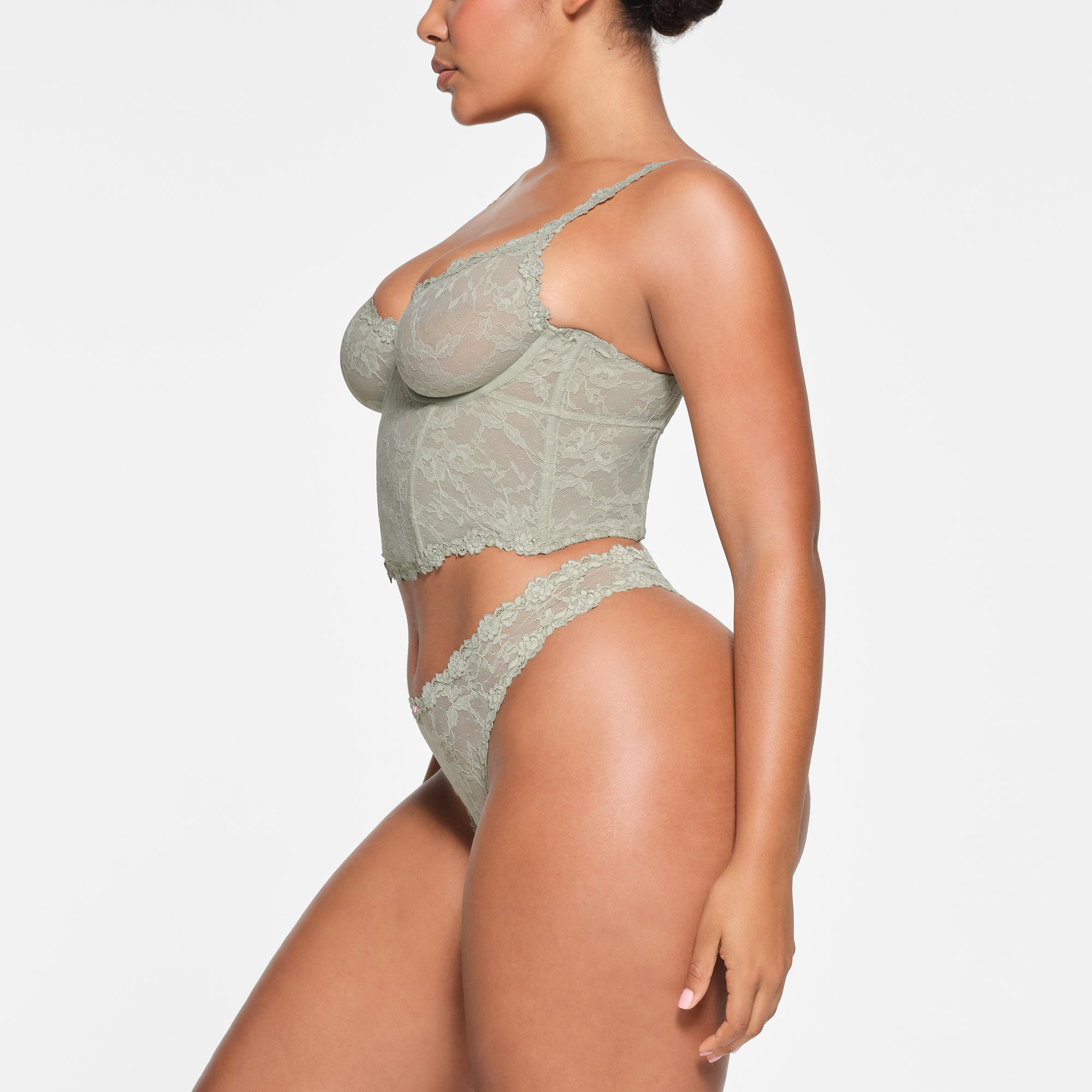 STRETCH LACE CORSET | TALC - Image 2