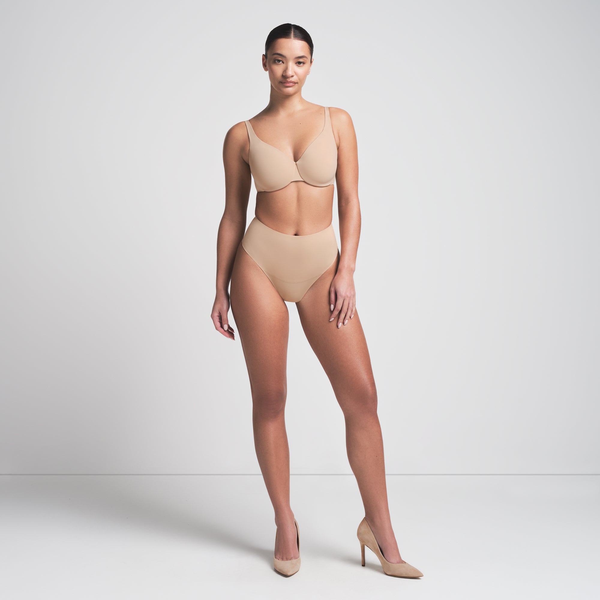 SMOOTHING INTIMATES UNLINED MINIMIZER BRA | CLAY - Image 2