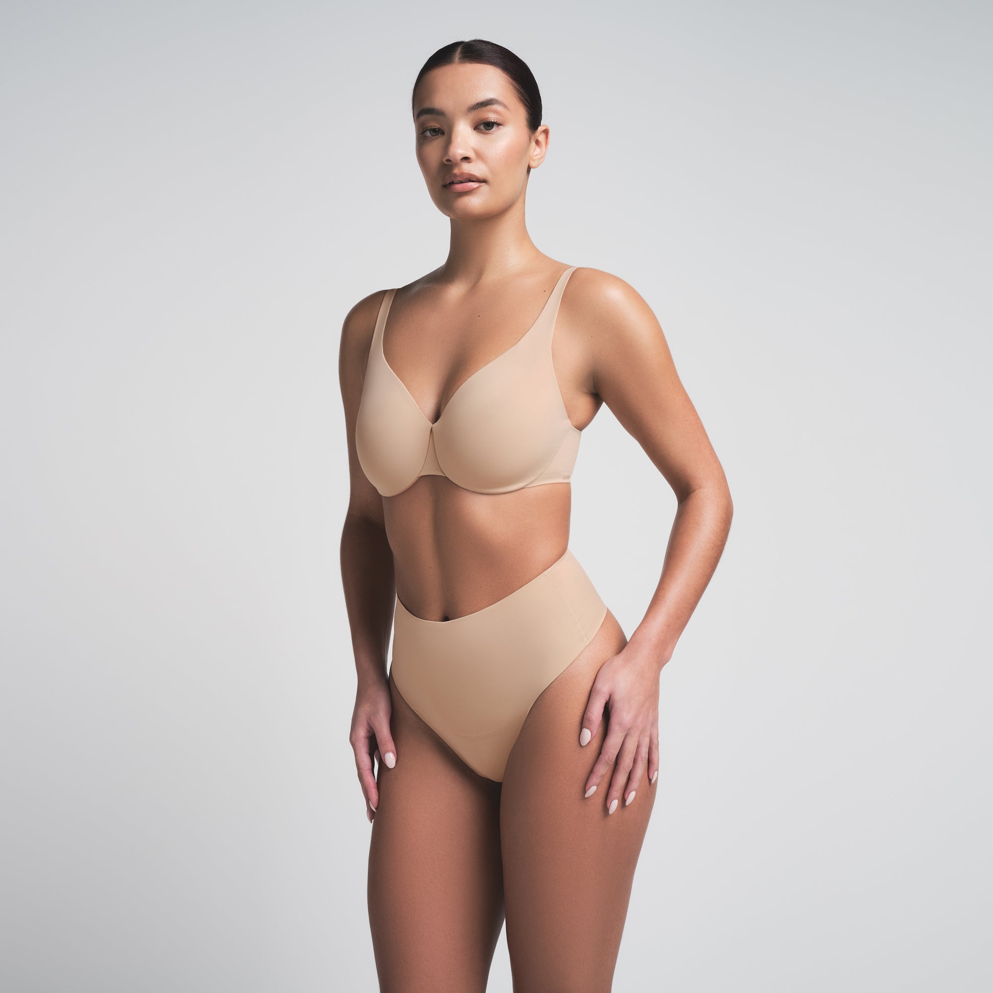 SMOOTHING INTIMATES UNLINED MINIMIZER BRA | CLAY - Image 3