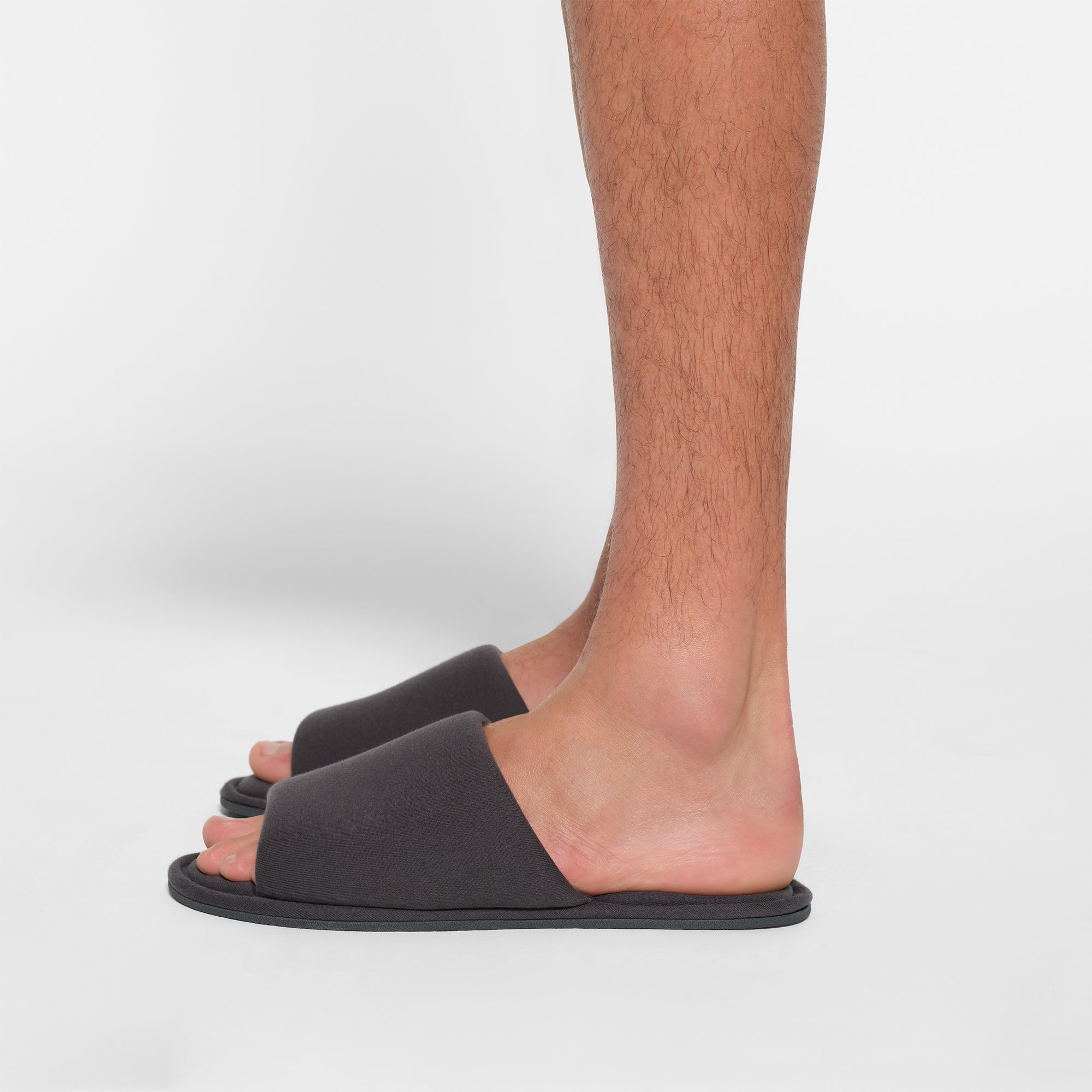 MENS COTTON SLIPPER | ASH - Image 2