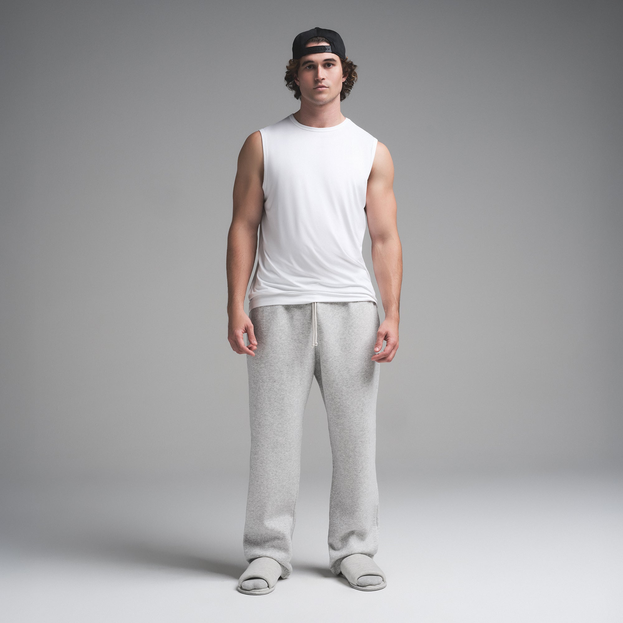 OUTDOOR JERSEY MENS MUSCLE TANK | CHALK