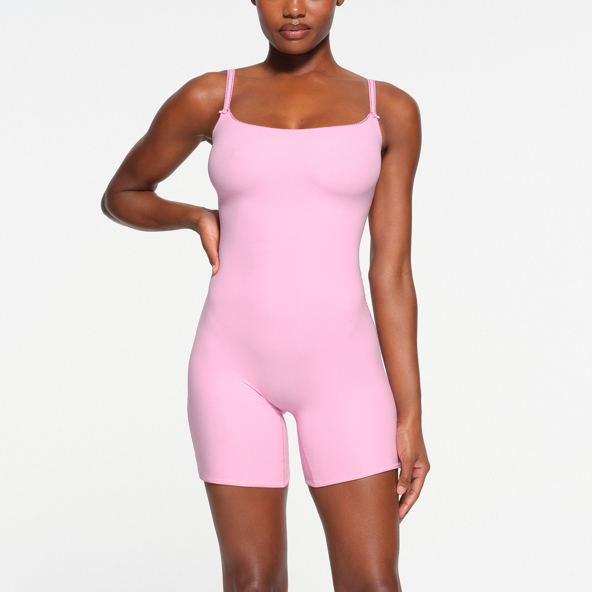 FITS EVERYBODY PICOT ONESIE | BUBBLE GUM