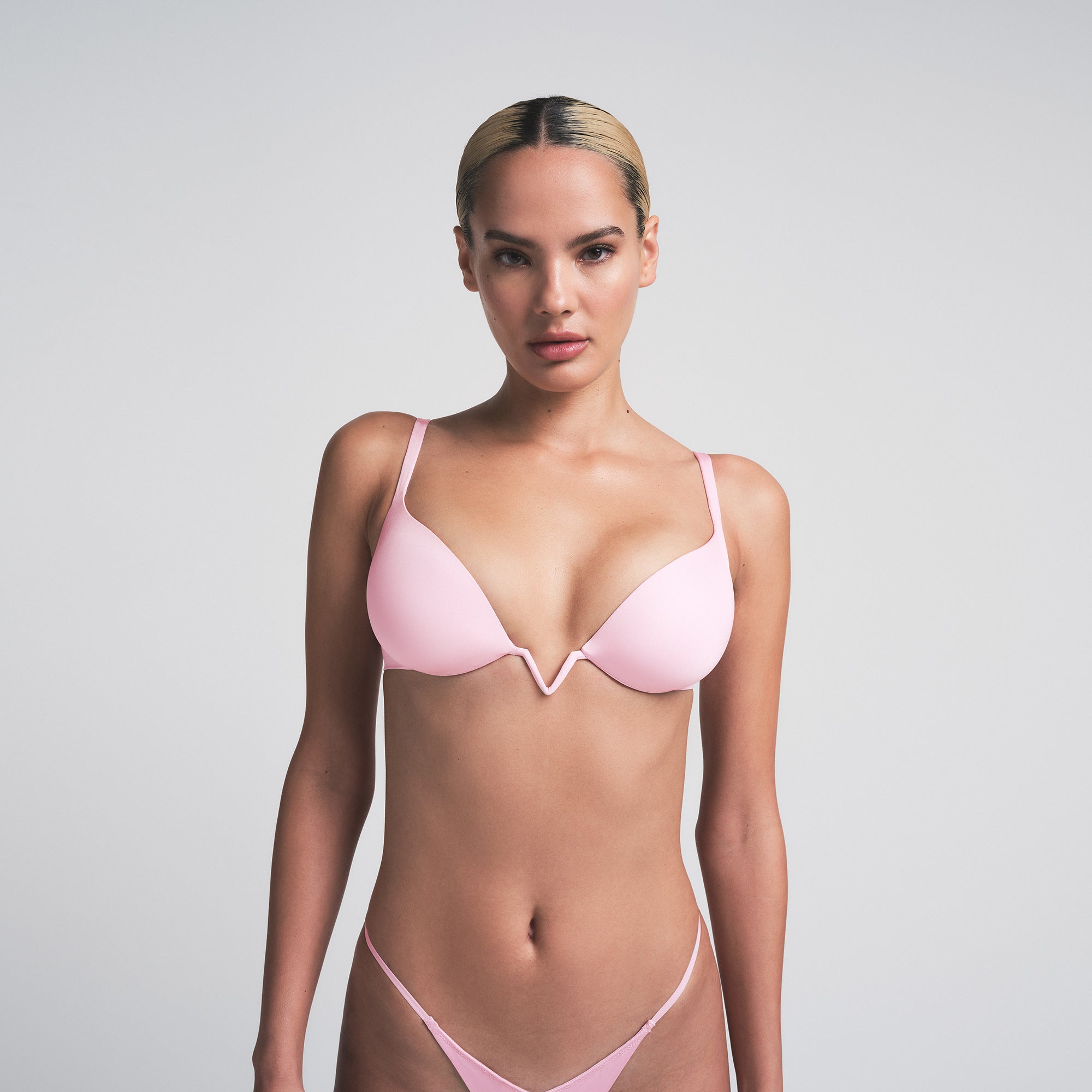 SKIMS ULTIMATE DEEP PLUNGE PUSH-UP BRA | CHERRY BLOSSOM