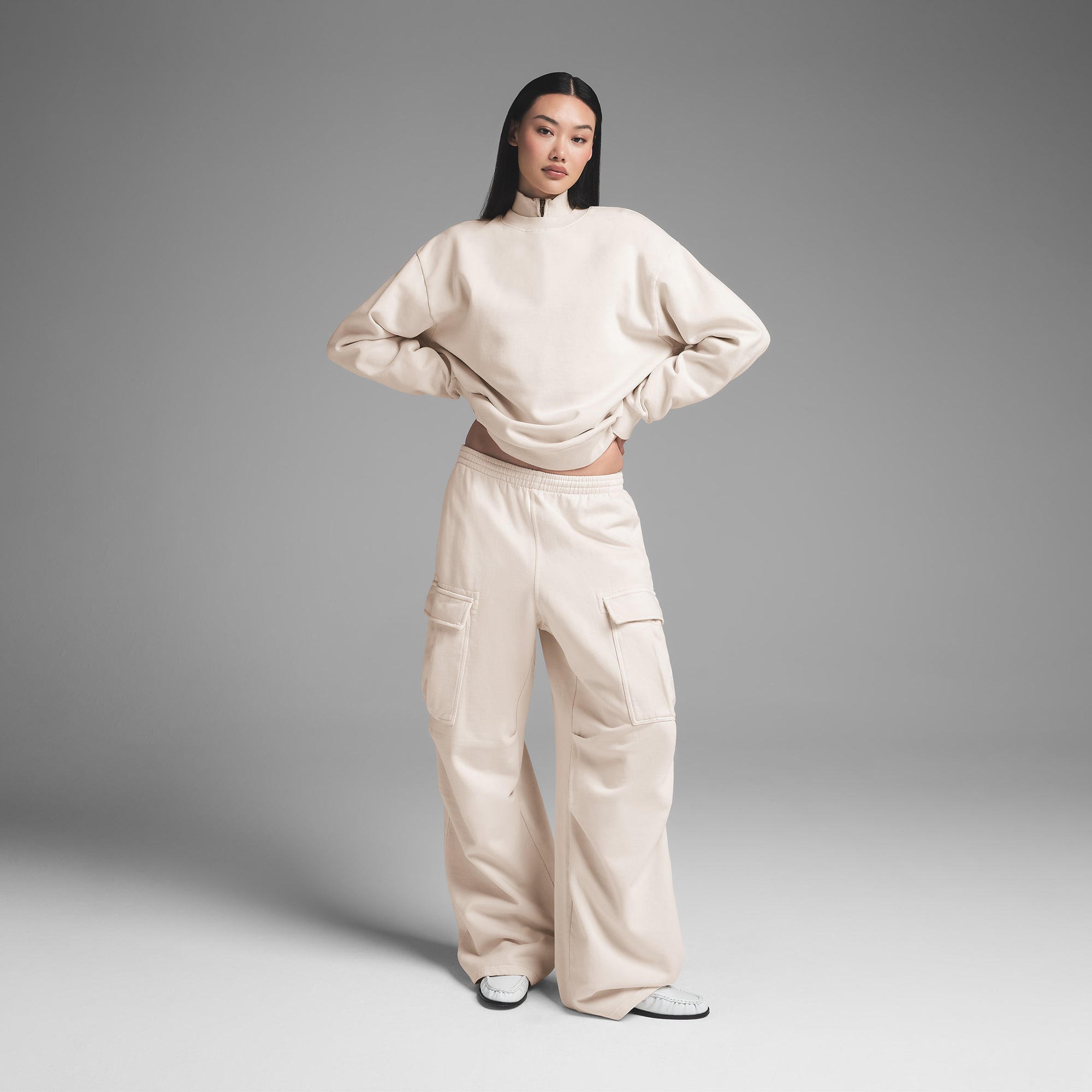 BOYFRIEND FLEECE CREWNECK | BUFF