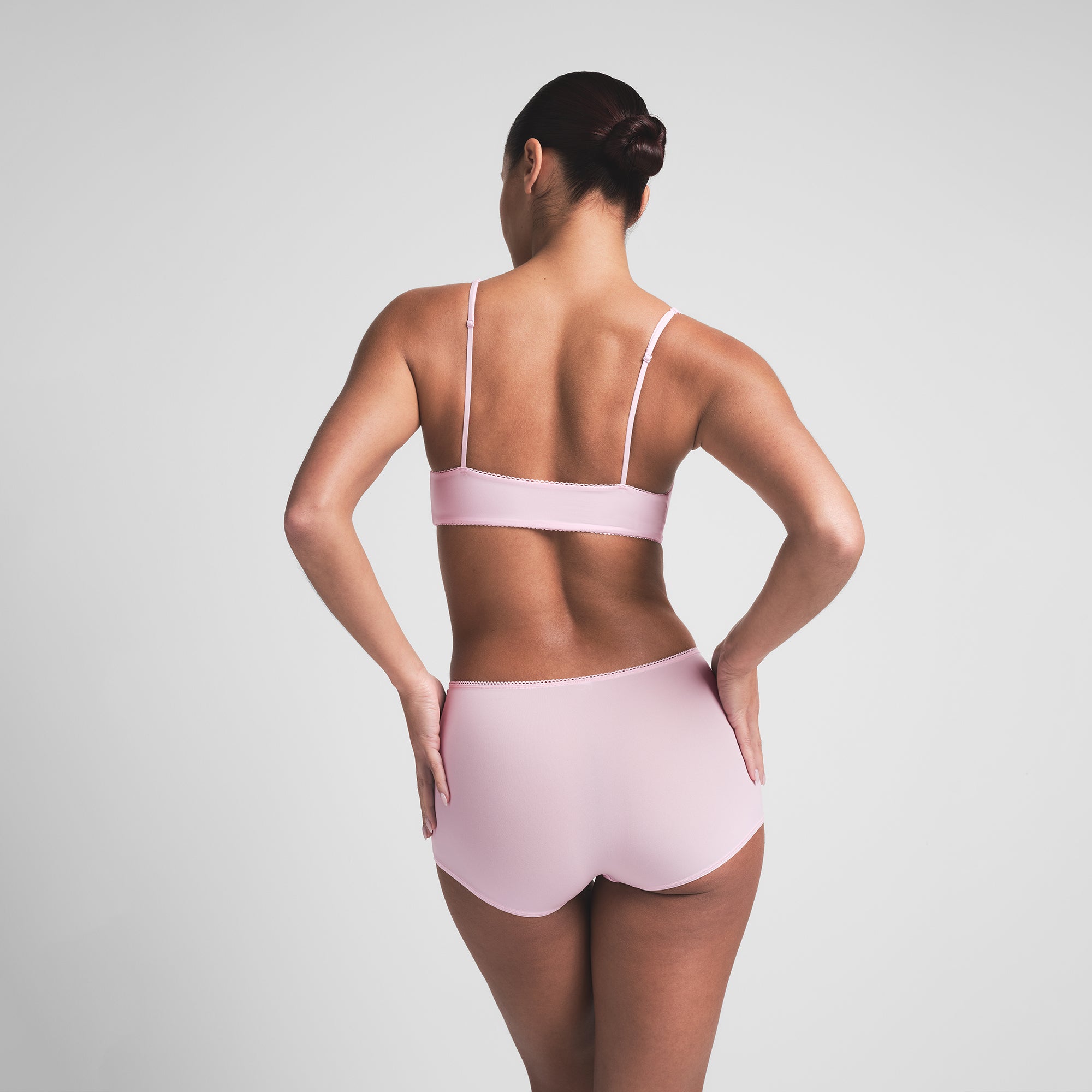 FITS EVERYBODY PICOT BOY SHORT | CHERRY BLOSSOM TONAL - Image 3