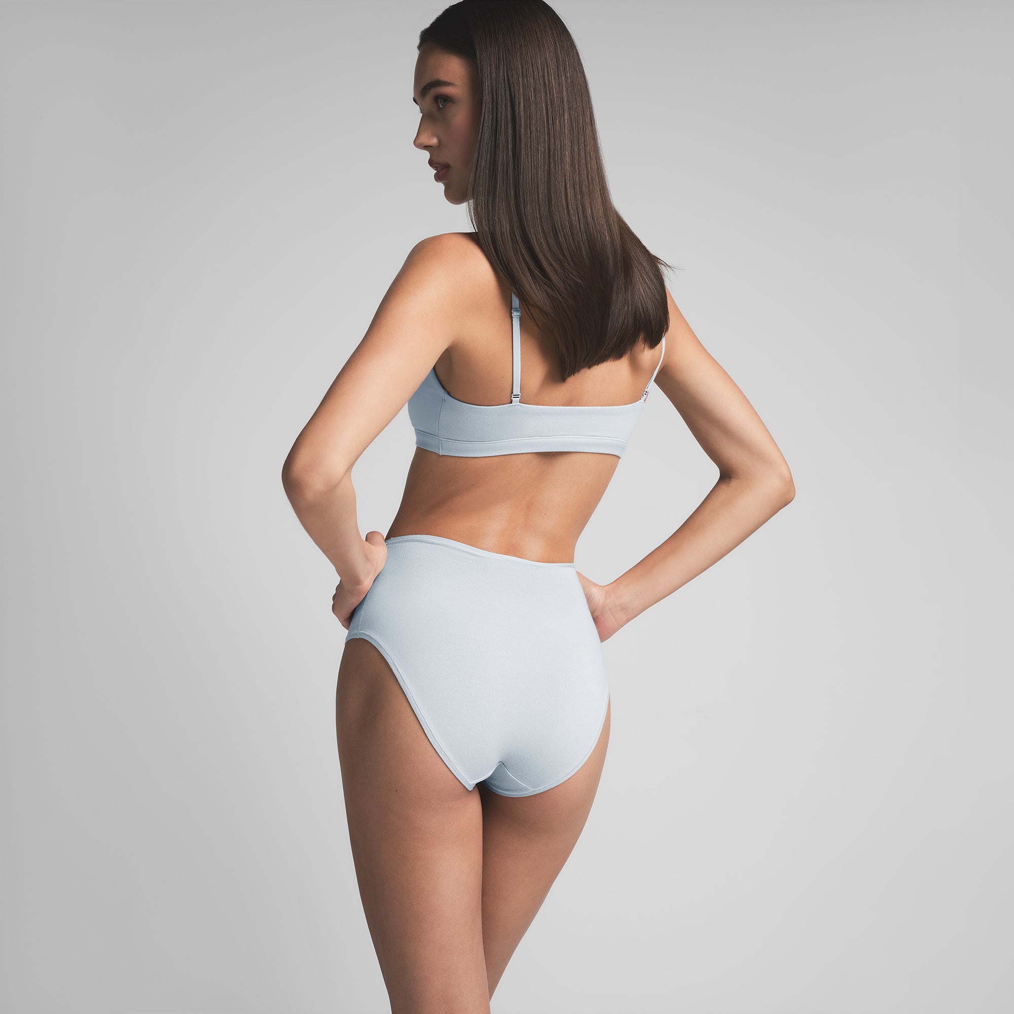 COTTON JERSEY FULL BRIEF | ZEN BLUE
