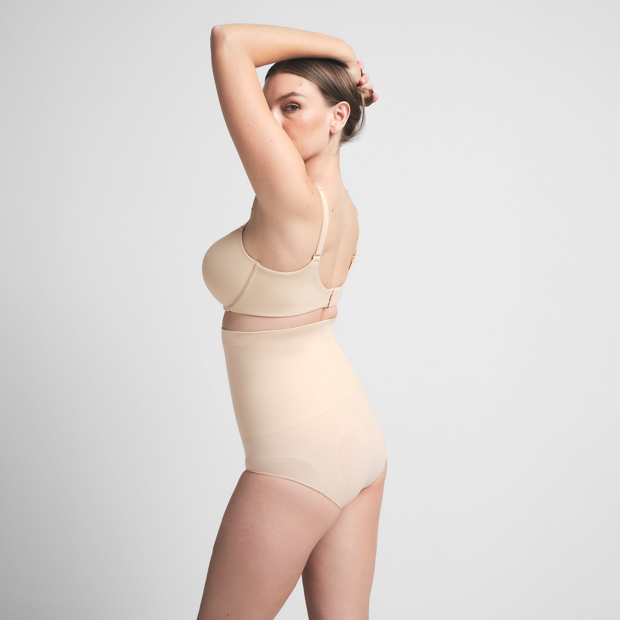 CORE CONTROL HIGH-WAISTED BRIEF | SAND - Image 3