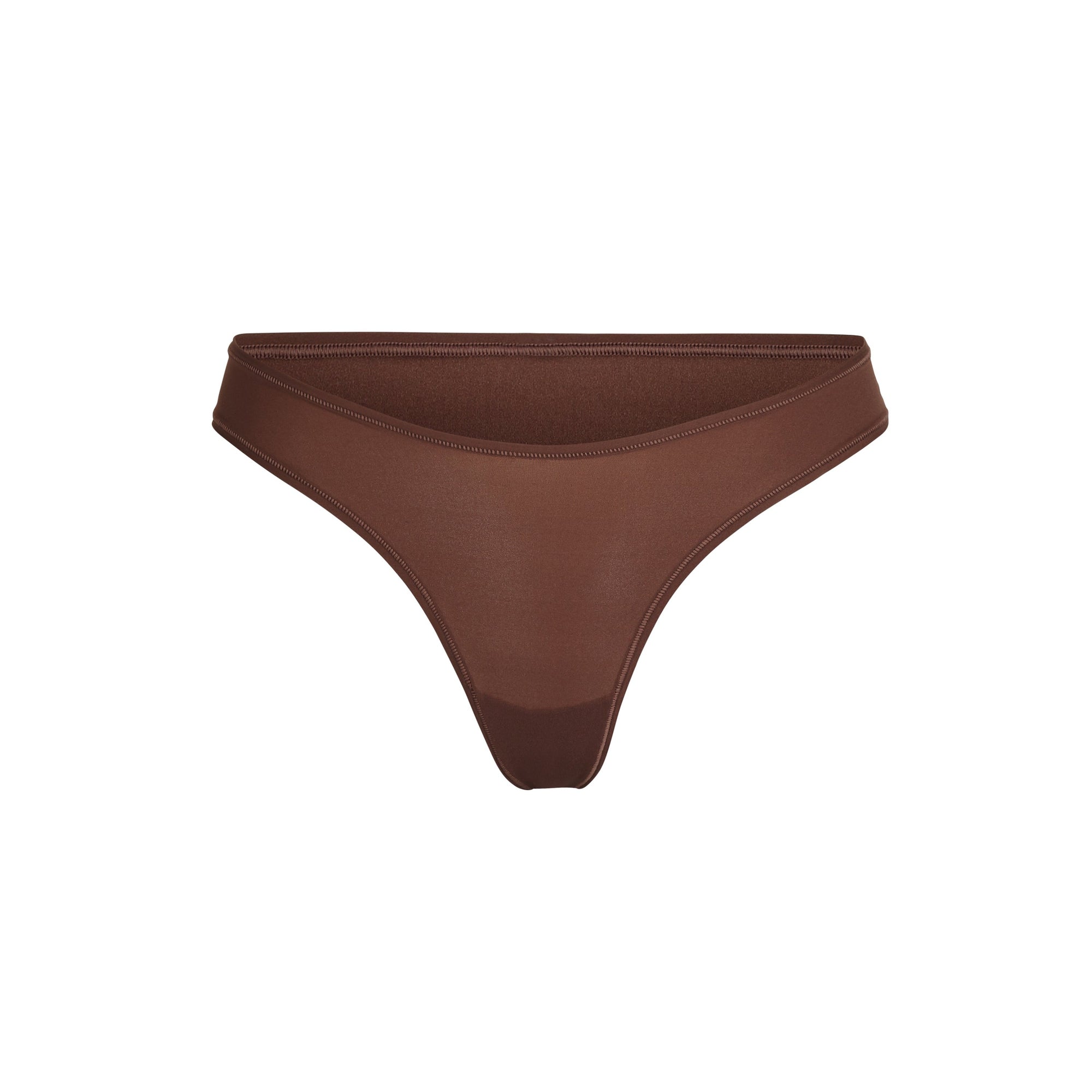 FITS EVERYBODY DIPPED FRONT THONG | COCOA - Image 8