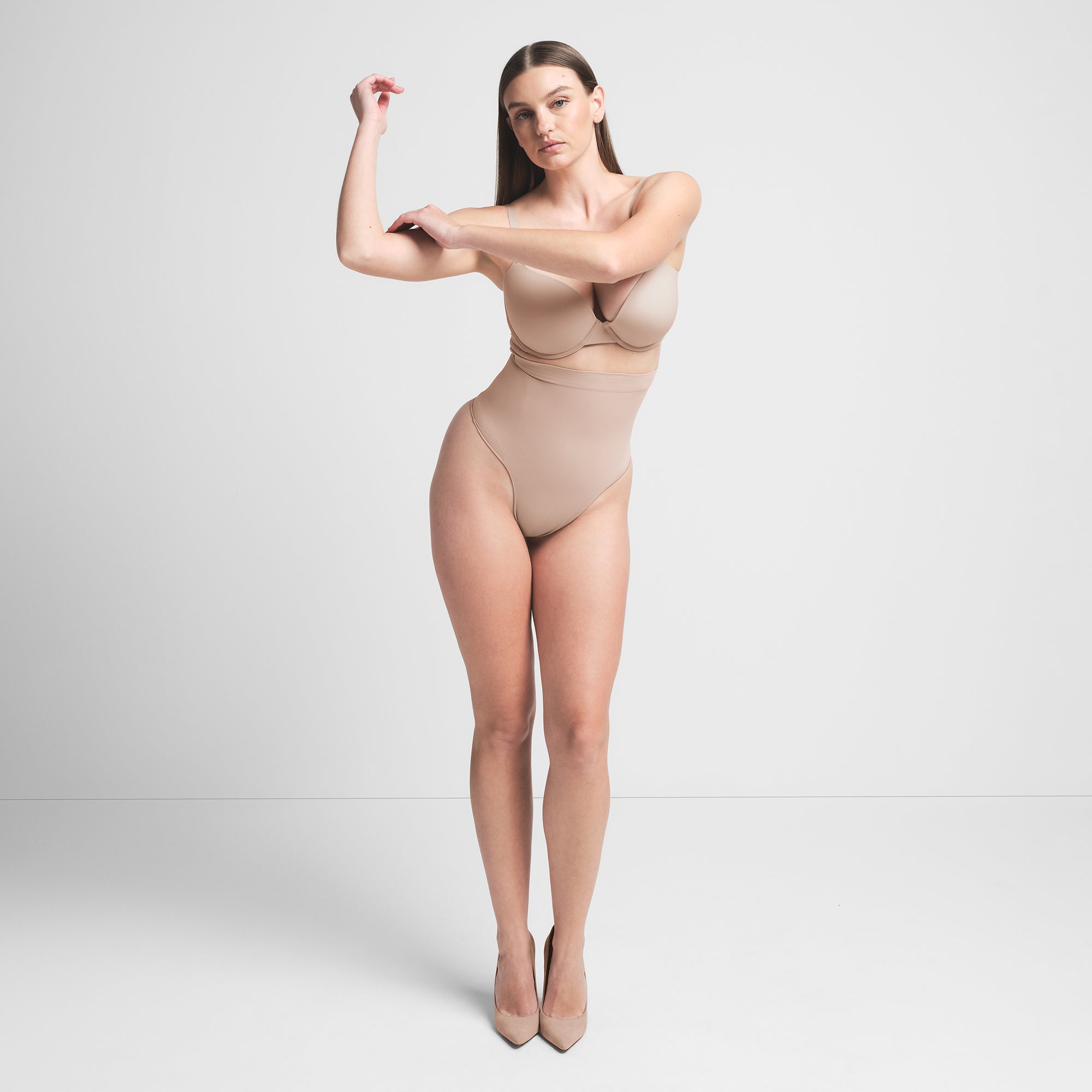 SEAMLESS SCULPT HIGH-WAISTED THONG | MICA