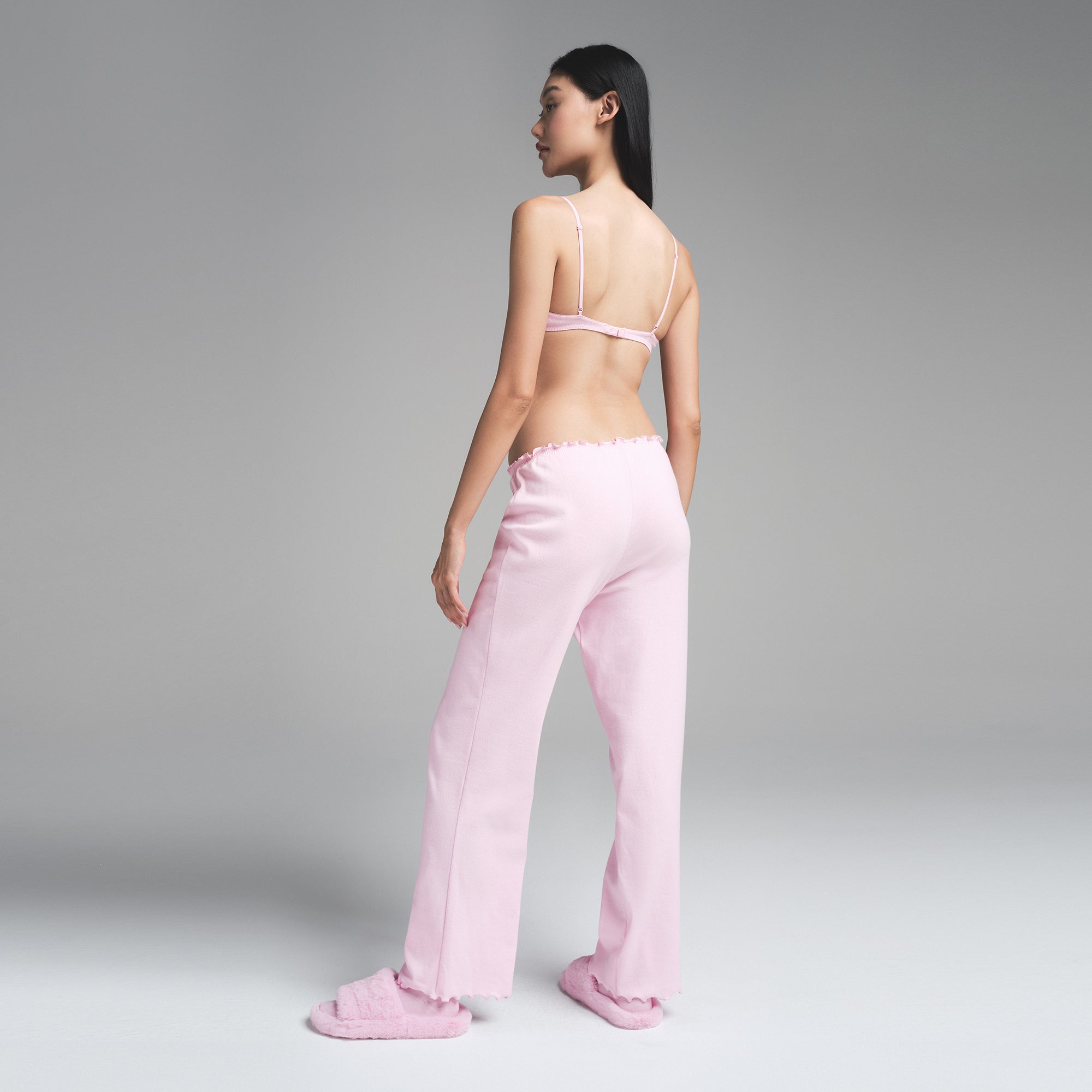 LOGO POINTELLE STRAIGHT LEG PANT | CHERRY BLOSSOM - Image 4