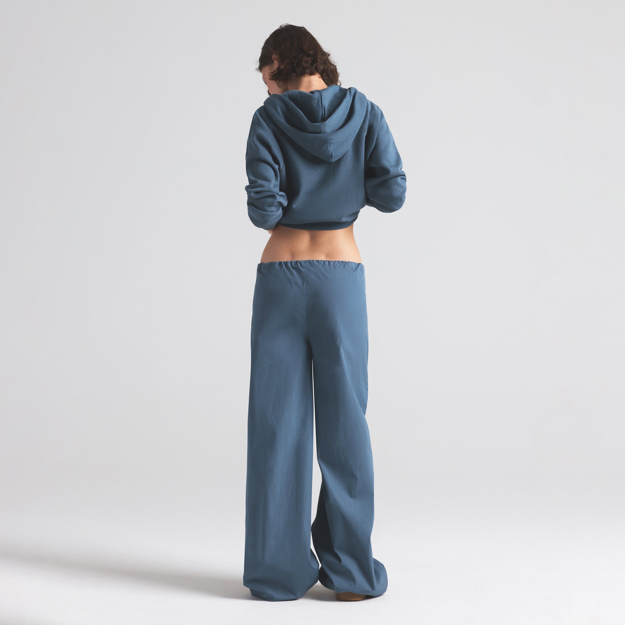 COTTON POPLIN STRAIGHT LEG PANT | HARBOR - Image 4
