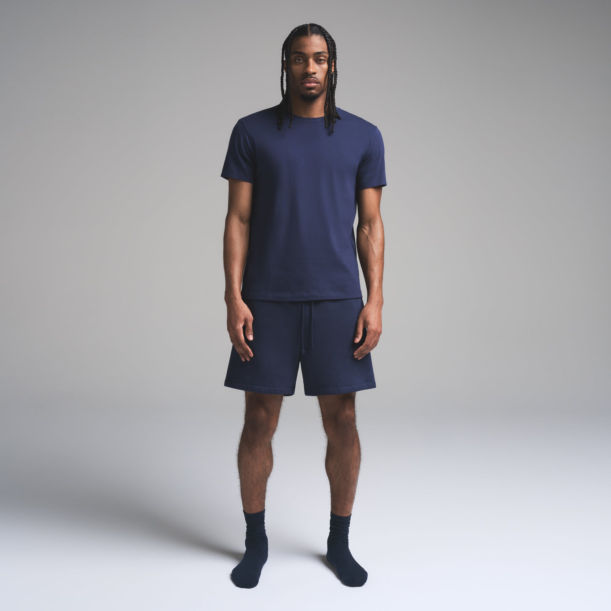 MENS DAY SOCK 3-PACK | GUNMETAL NAVY MULTI