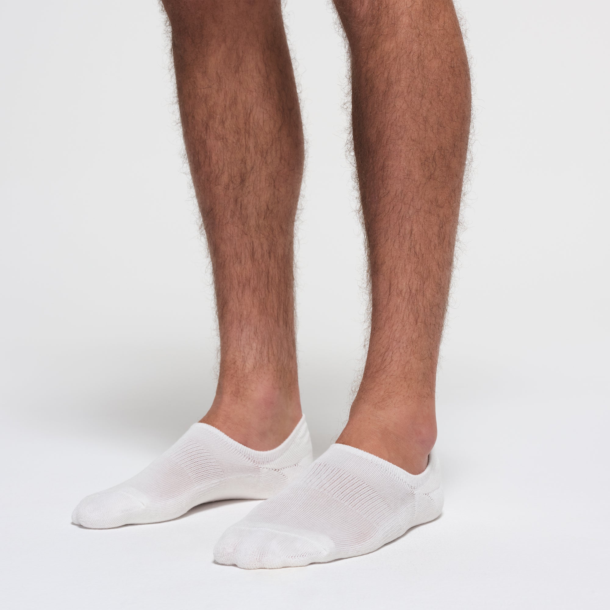 MENS NO SHOW SOCK 3-PACK | CHALK - Image 3